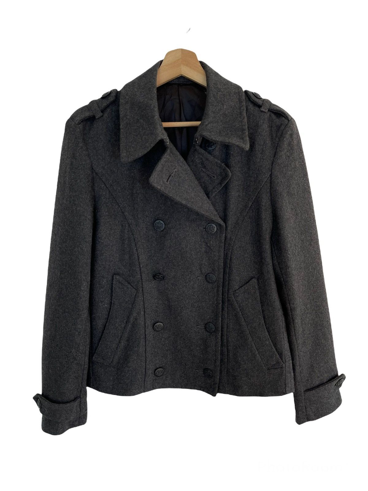PPFM 90’s PPFM DOUBLE BREAST CROP JACKET Size US M / EU 48-50 / 2 - 1 Thumbnail