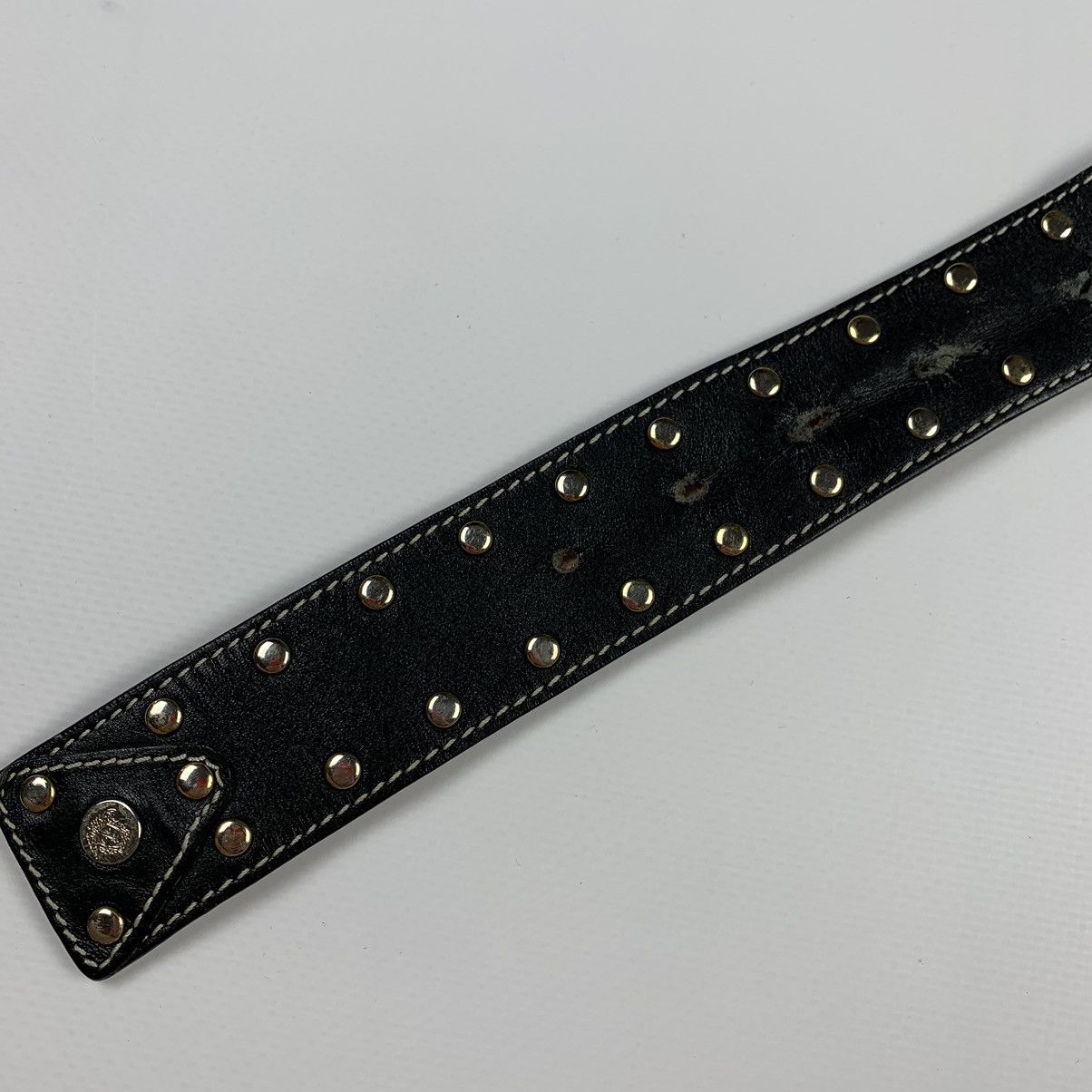 Versace Versace biker leather belt Size ONE SIZE - 6 Thumbnail
