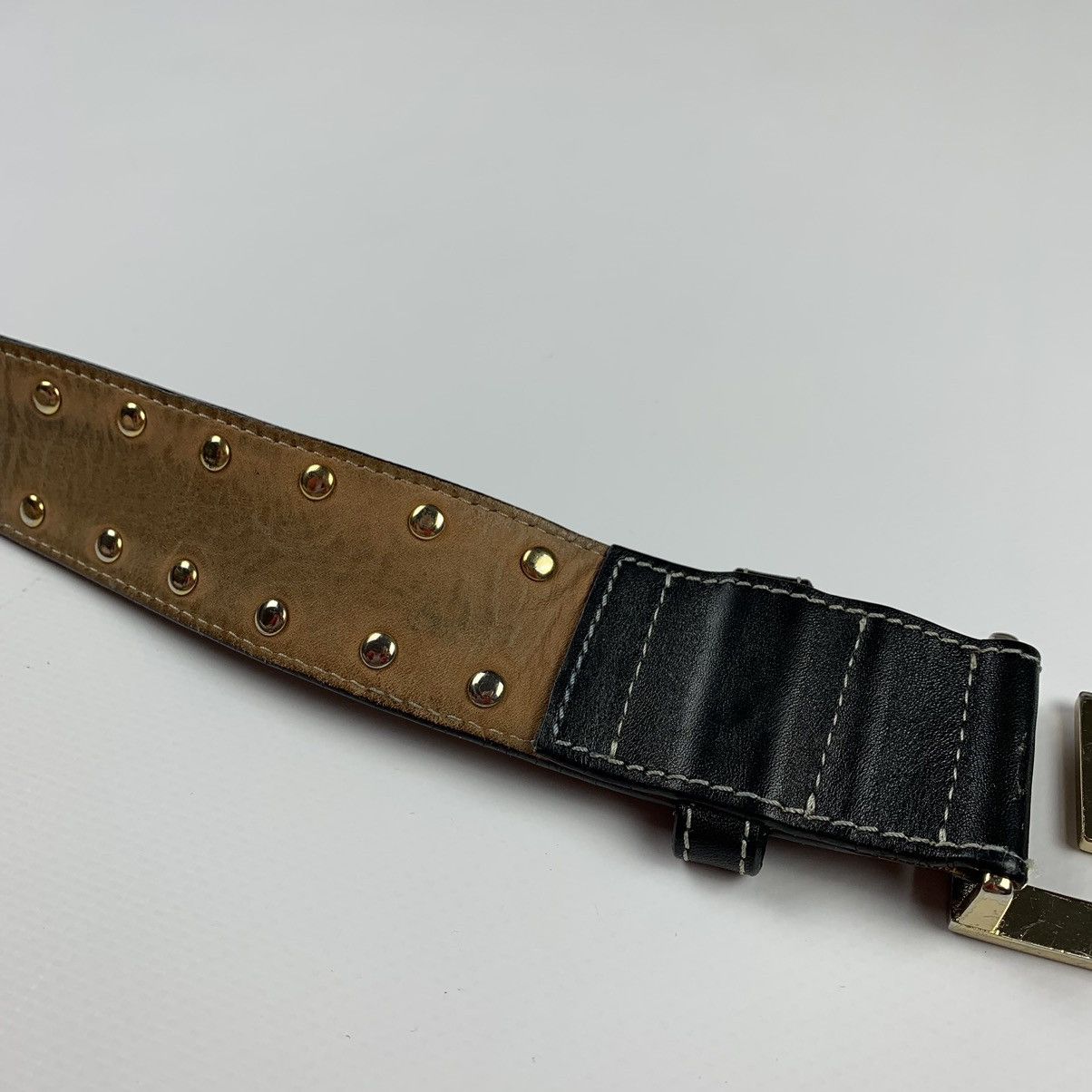 Versace Versace biker leather belt Size ONE SIZE - 9 Thumbnail