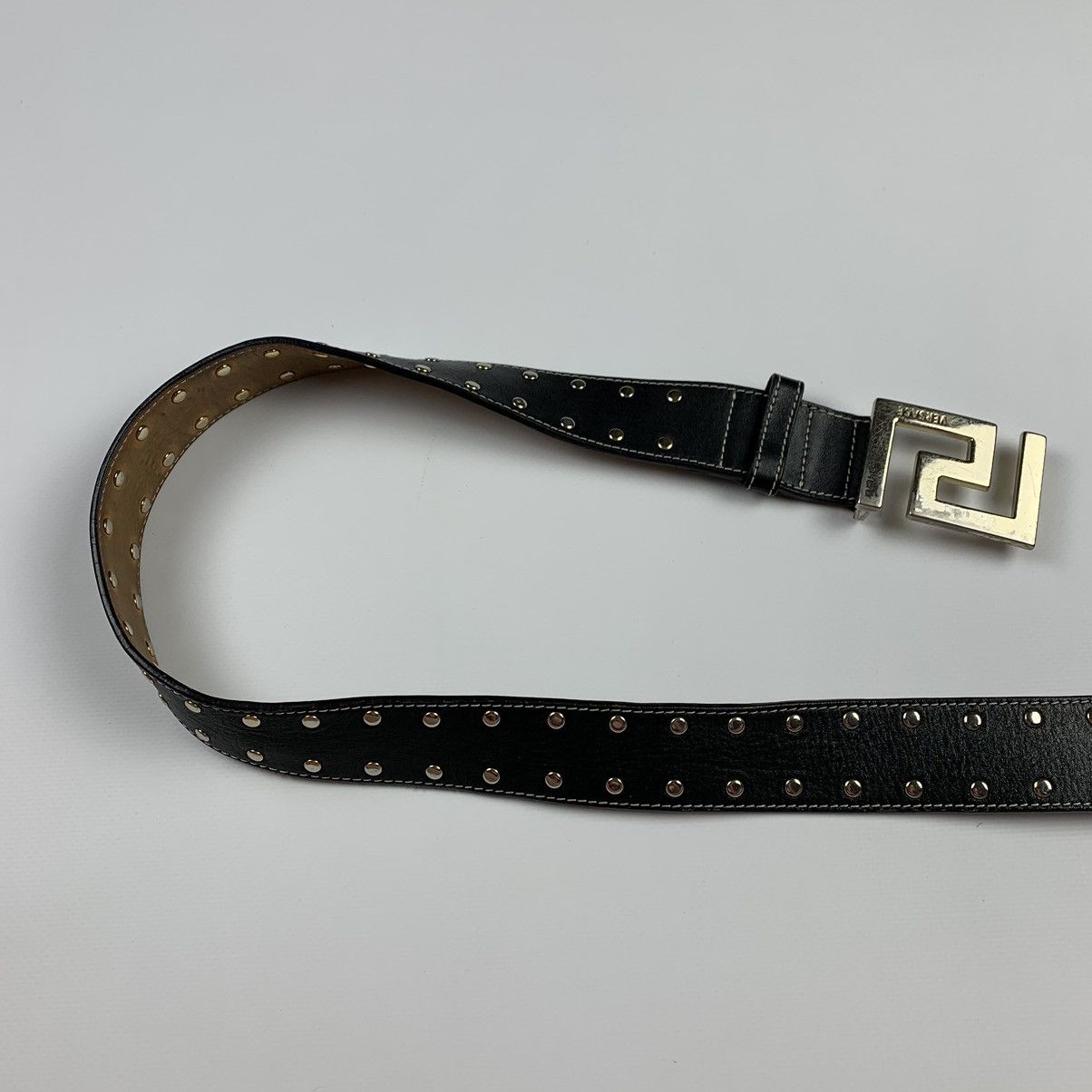 Versace Versace biker leather belt Size ONE SIZE - 7 Thumbnail