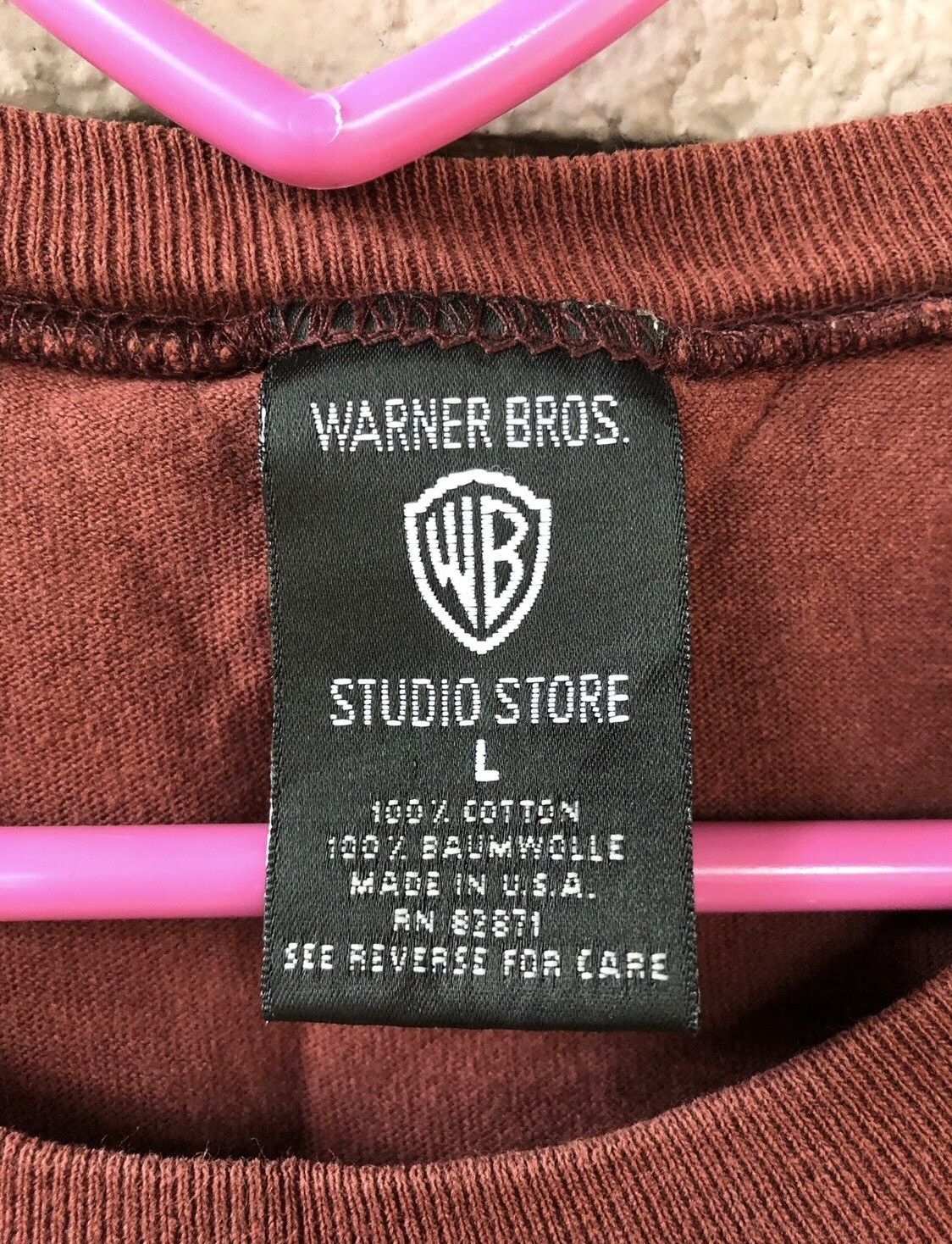 Warner Bros Rare 90s Vintage Warner Bros Studio Taz Mania Shirt Size US L / EU 52-54 / 3 - 2 Thumbnail