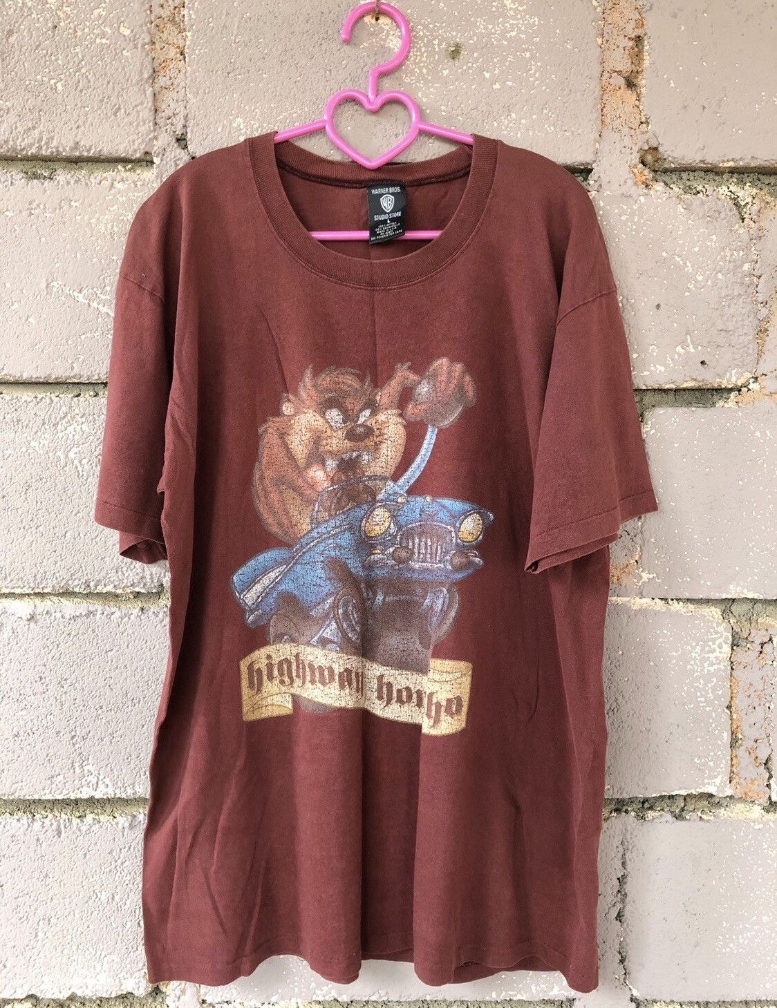 Warner Bros Rare 90s Vintage Warner Bros Studio Taz Mania Shirt Size US L / EU 52-54 / 3 - 1 Thumbnail