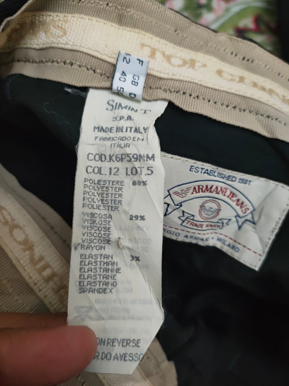 Armani Armani pant Size US 31 - 6 Thumbnail