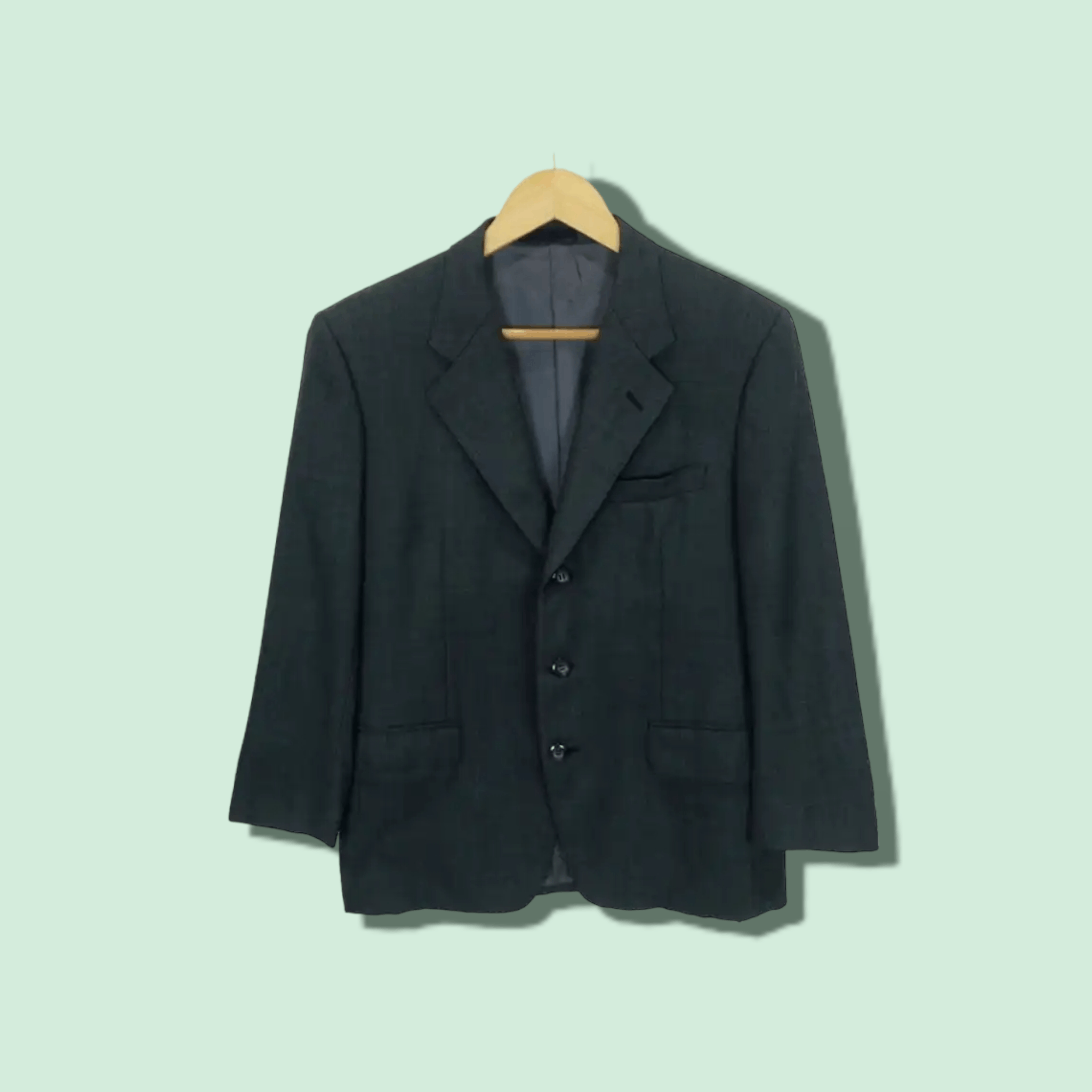 Japanese Brand YAMAGATAYA Ginza Blazer Smart Formal Suit Coat Size US M / EU 48-50 / 2 - 1 Thumbnail