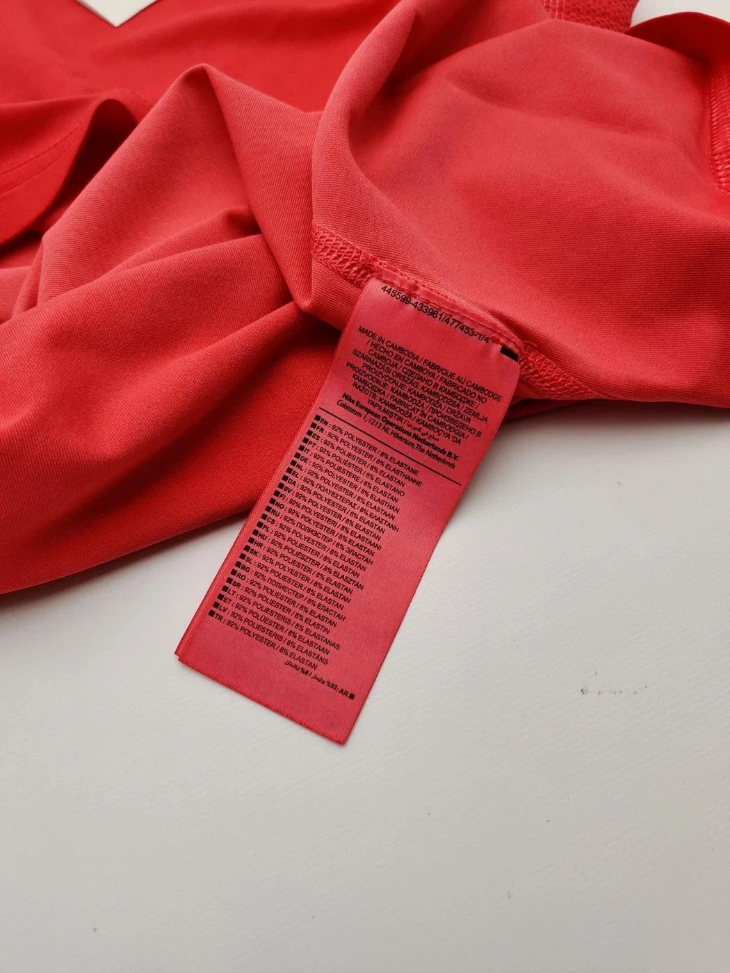 1017 ALYX 9SM ⚡️QUICK SALE⚡️Alyx Nike Red Pink Sport Tshirt Short Sleeve Size US M / EU 48-50 / 2 - 2 Thumbnail