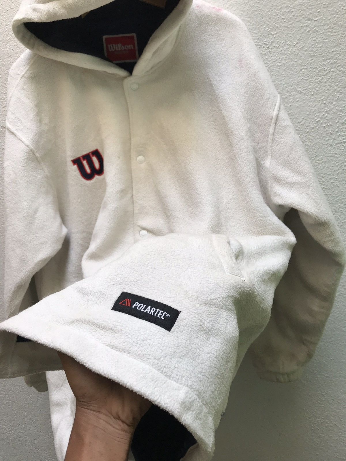 Polartec × Wilson Wilson Polartec Fabric Fleece Embroidery Big Logo Size US M / EU 48-50 / 2 - 6 Thumbnail
