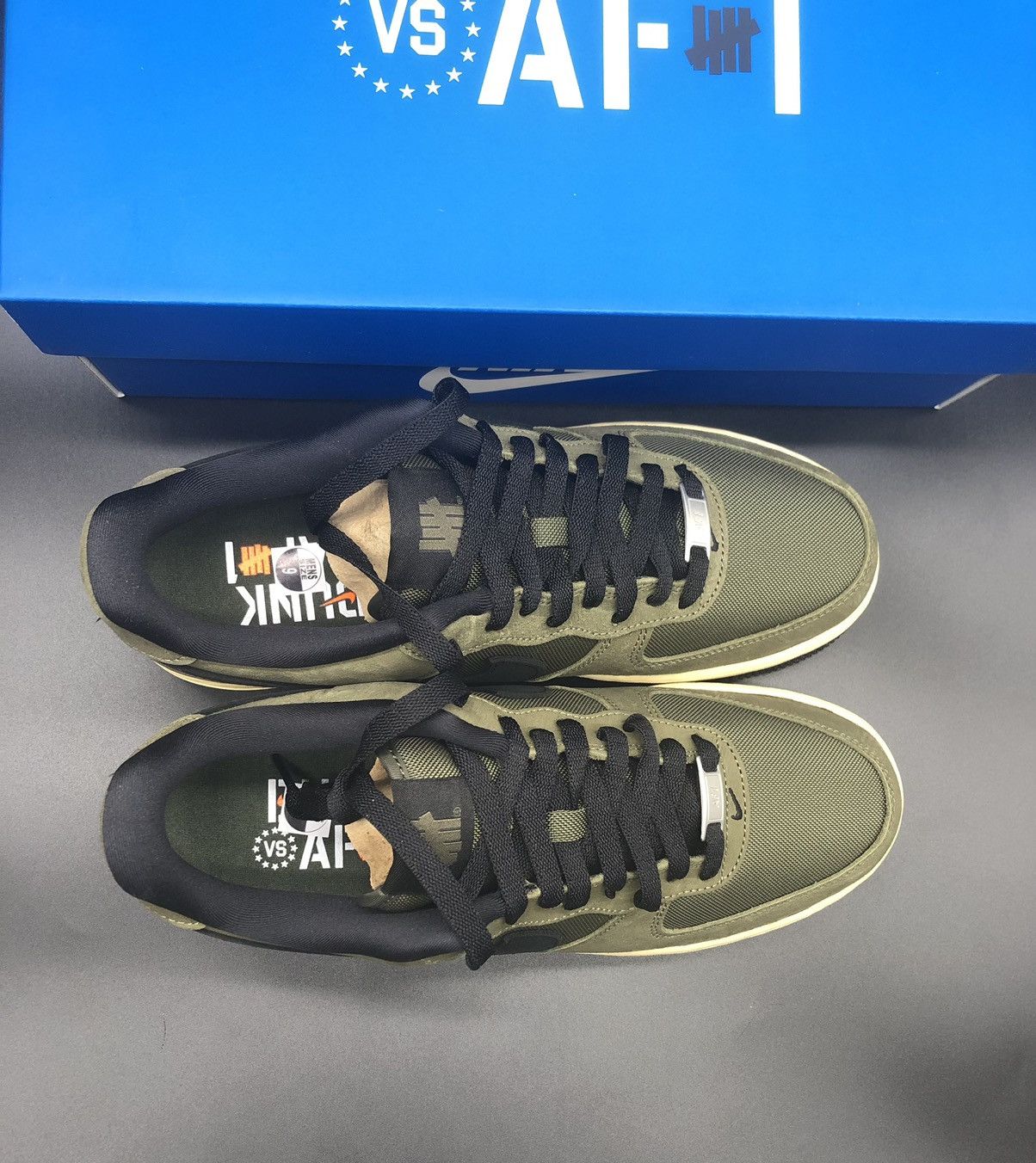 Nike × Undefeated Nike Air Force 1 Low SP Undefeated Ballstic Size US 9 / EU 42 - 6 Thumbnail