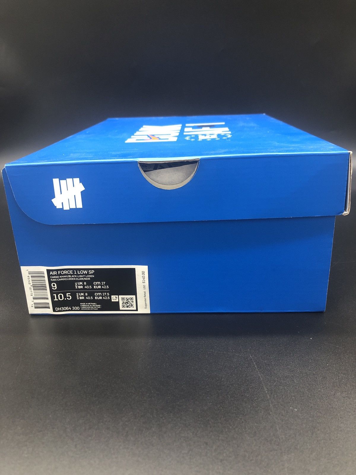 Nike × Undefeated Nike Air Force 1 Low SP Undefeated Ballstic Size US 9 / EU 42 - 8 Thumbnail