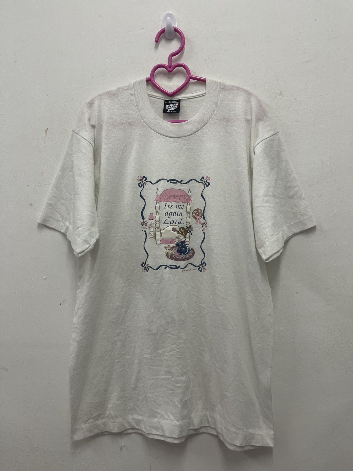 Rare 90s Vintage ITS ME AGAIN LORD Screen Stars USA Tee