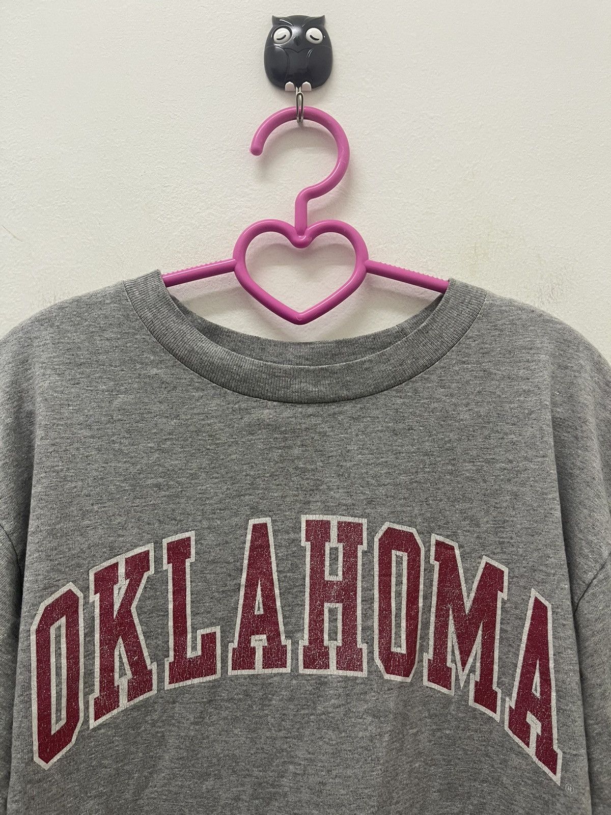 NCAA Rare Vintage University of OKLAHOMA Sooners Spell Out Size US S / EU 44-46 / 1 - 2 Thumbnail