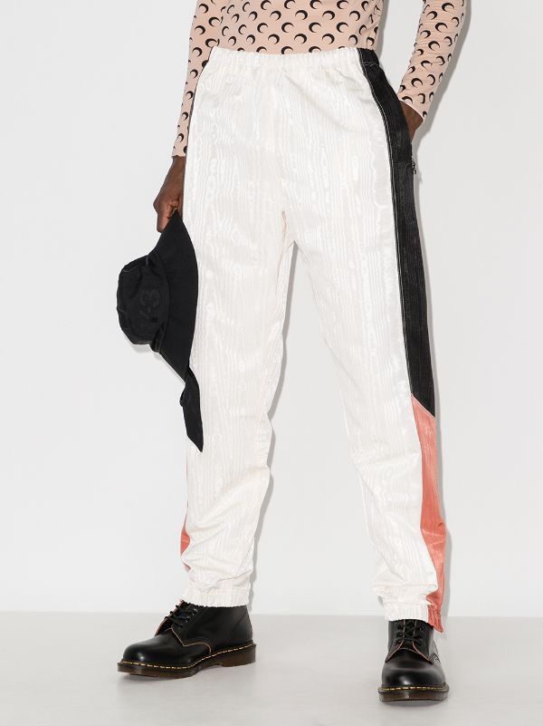 image of Marine Serre New Fw20 Moire Track Pants, Men's (Size 32)