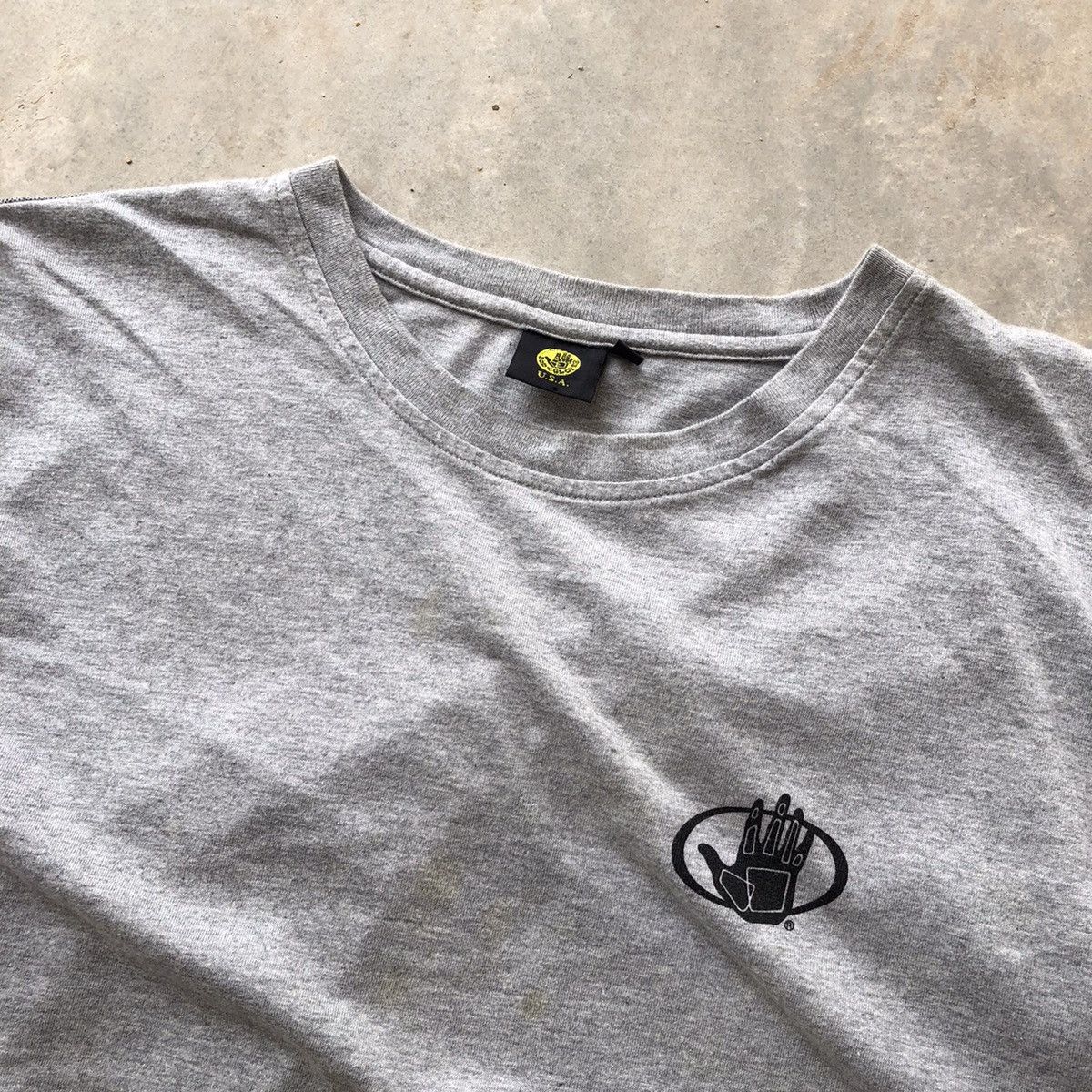 BODY GLOVE Rare Backprint Design T-Shirt