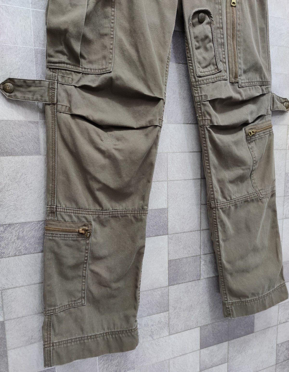 Alpha Industries FIRE! ALPHA INDUSTRIES Tactical Bondage Cargo Pants Size US 30 / EU 46 - 8 Thumbnail