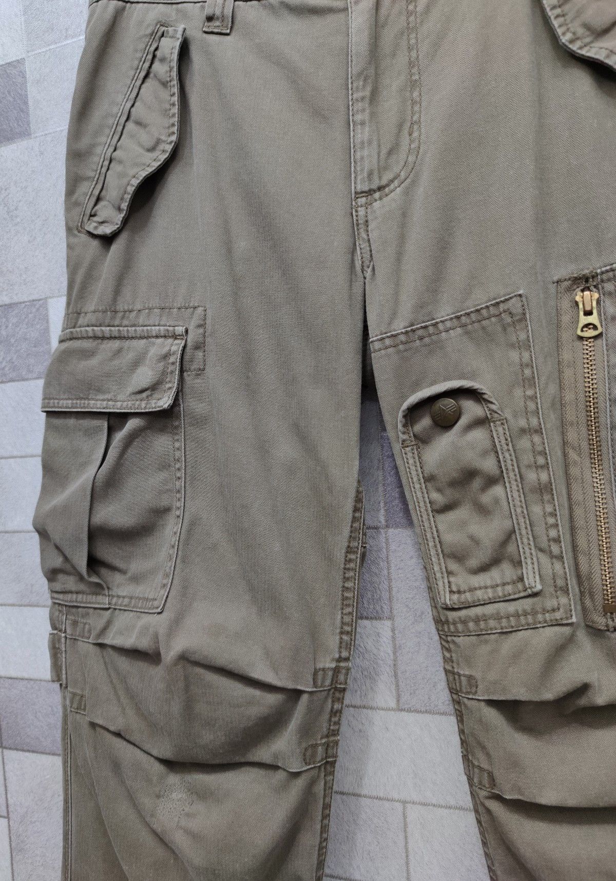 Alpha Industries FIRE! ALPHA INDUSTRIES Tactical Bondage Cargo Pants Size US 30 / EU 46 - 13 Thumbnail