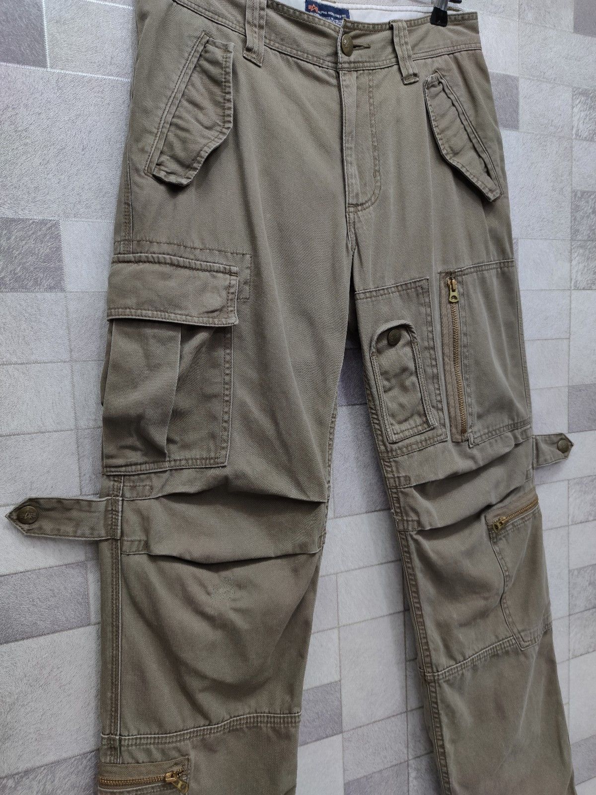 Alpha Industries FIRE! ALPHA INDUSTRIES Tactical Bondage Cargo Pants Size US 30 / EU 46 - 3 Thumbnail