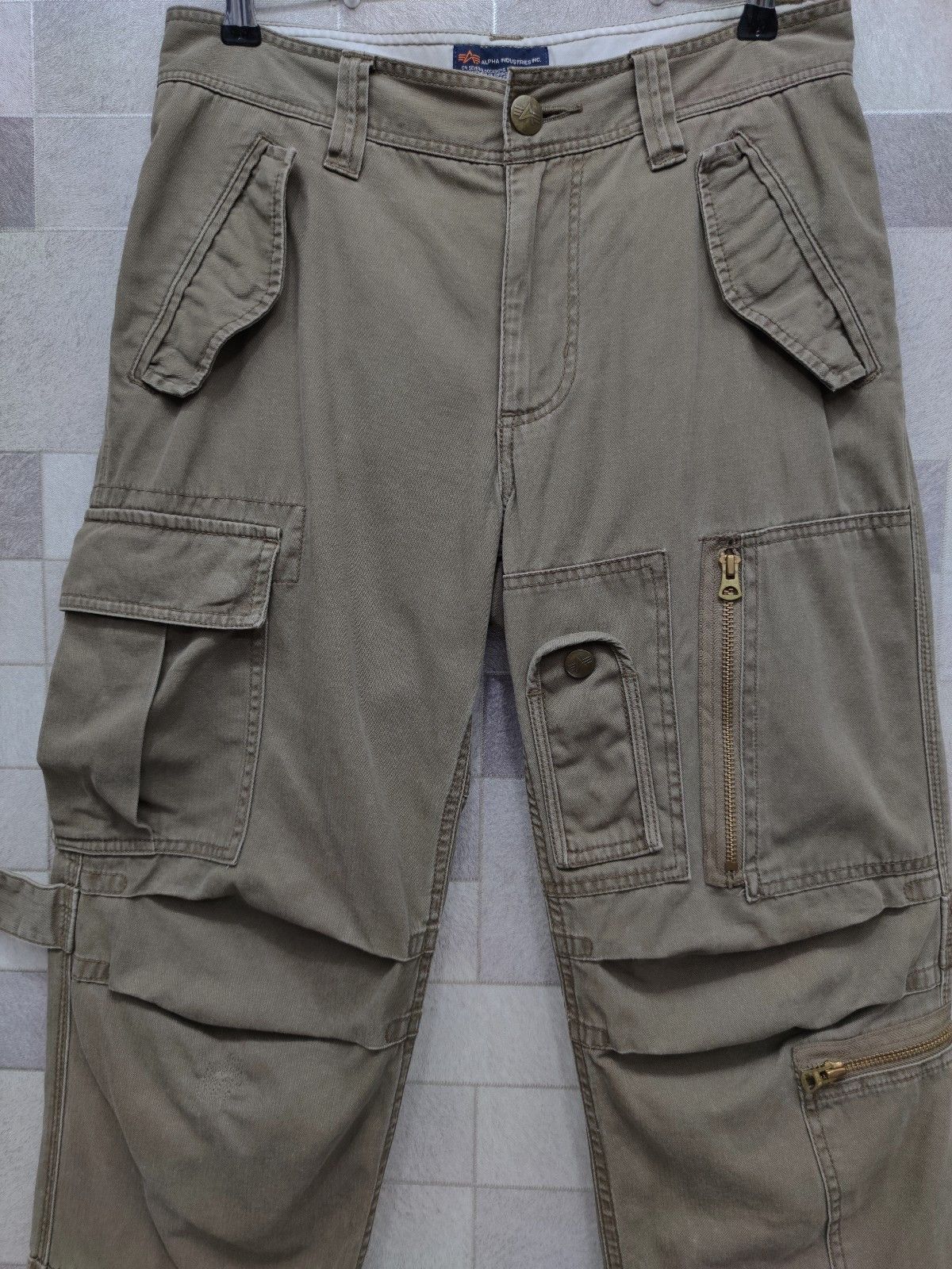 Alpha Industries FIRE! ALPHA INDUSTRIES Tactical Bondage Cargo Pants Size US 30 / EU 46 - 2 Thumbnail