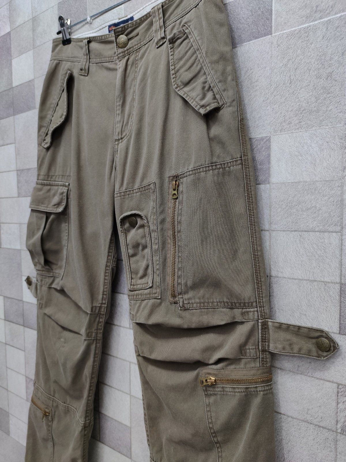 Alpha Industries FIRE! ALPHA INDUSTRIES Tactical Bondage Cargo Pants Size US 30 / EU 46 - 4 Thumbnail