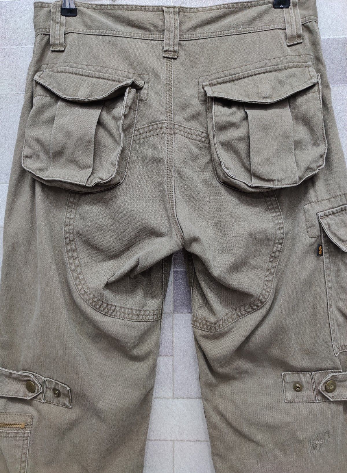 Alpha Industries FIRE! ALPHA INDUSTRIES Tactical Bondage Cargo Pants Size US 30 / EU 46 - 12 Thumbnail