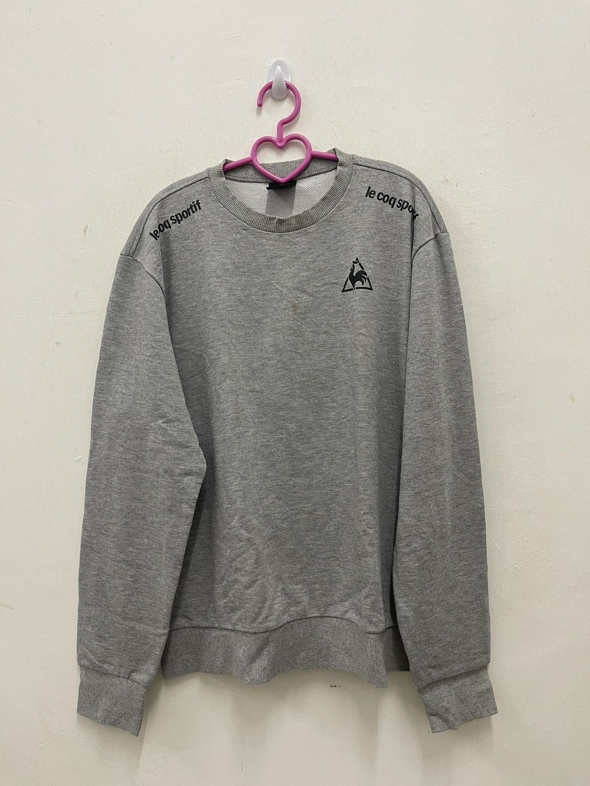 Le Coq Sportif Rare Vintage LE COQ SPORTIF LCS Pour Le Plaisir Du Sport Size US L / EU 52-54 / 3 - 1 Thumbnail