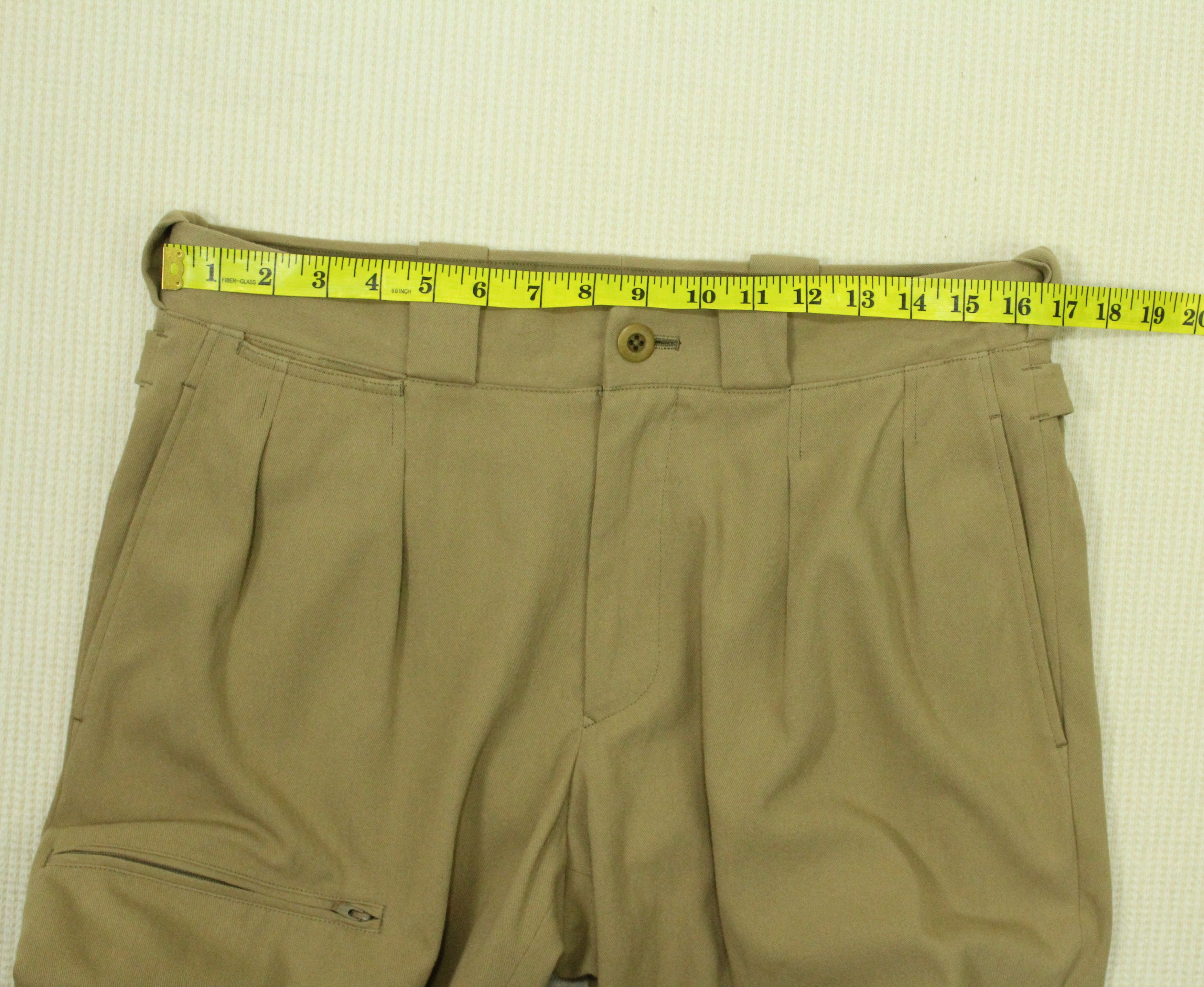 Yohji Yamamoto Knee Pocket YOHJI YAMAMOTO POUR HOMME Pants Pleats YYPH Size US 32 / EU 48 - 13 Thumbnail