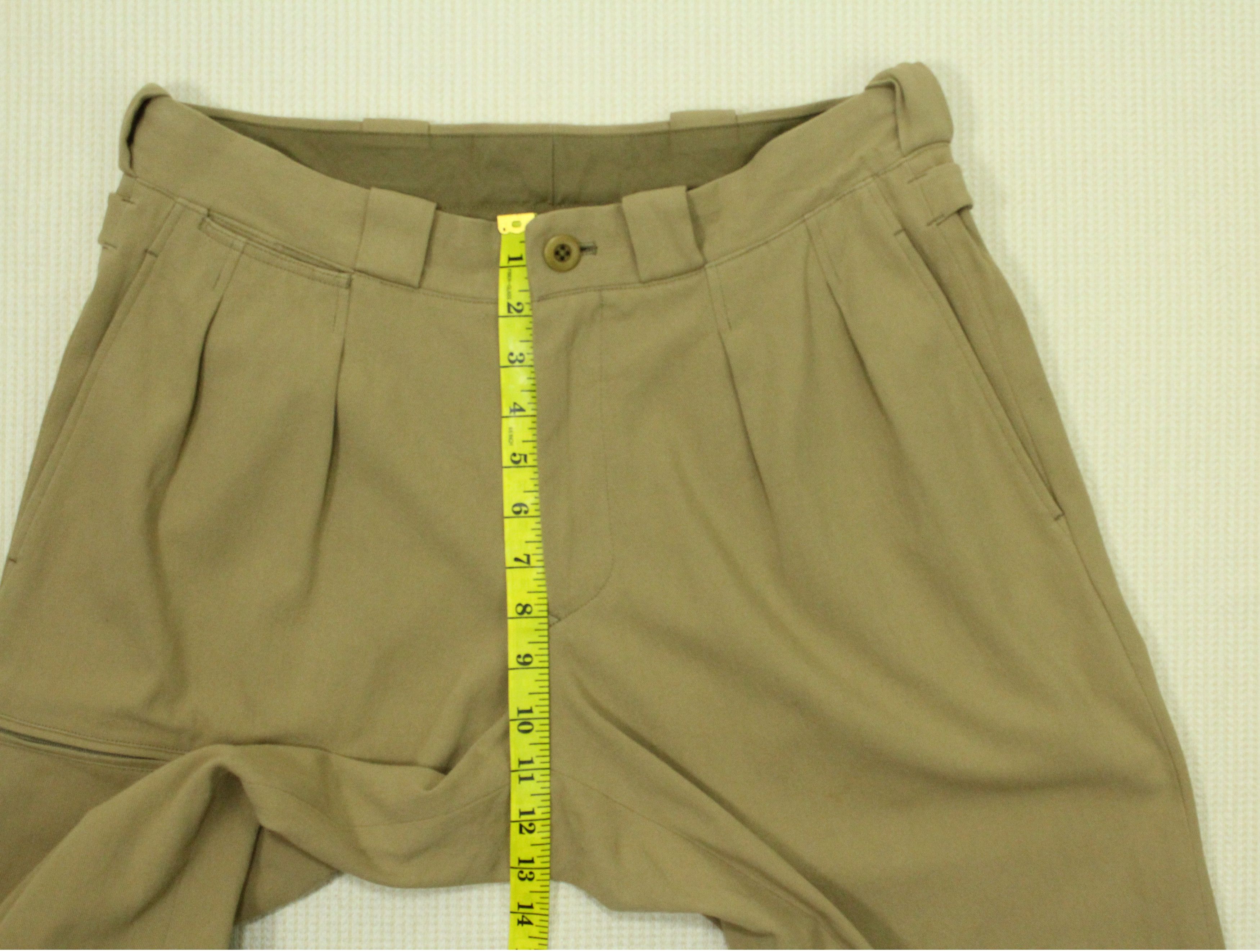 Yohji Yamamoto Knee Pocket YOHJI YAMAMOTO POUR HOMME Pants Pleats YYPH Size US 32 / EU 48 - 14 Thumbnail