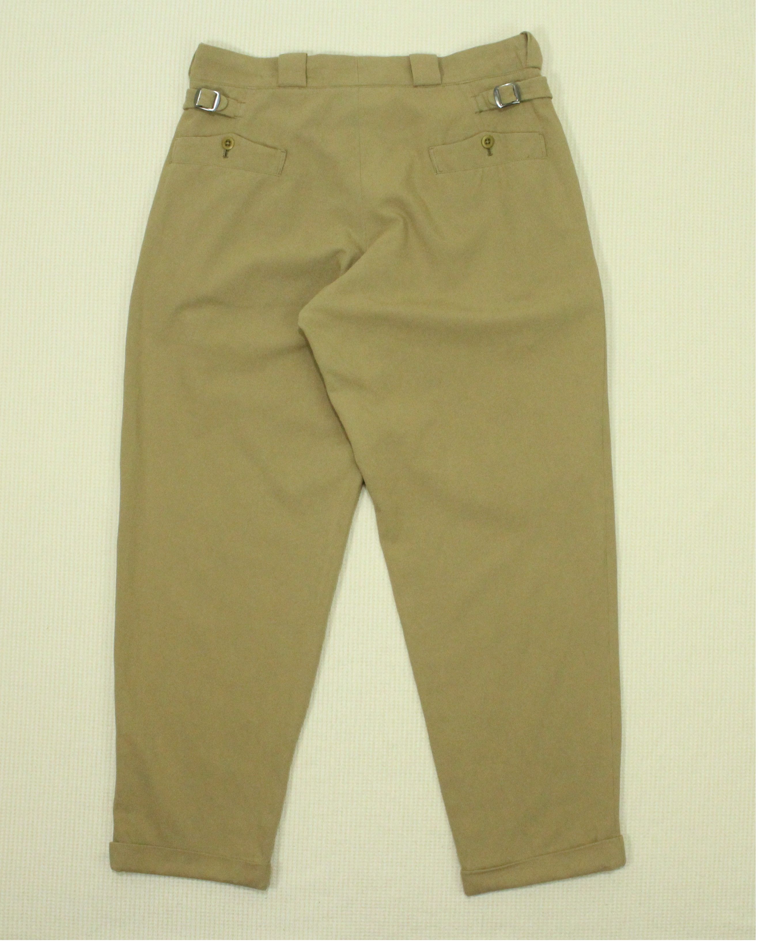 Yohji Yamamoto Knee Pocket YOHJI YAMAMOTO POUR HOMME Pants Pleats YYPH Size US 32 / EU 48 - 9 Thumbnail