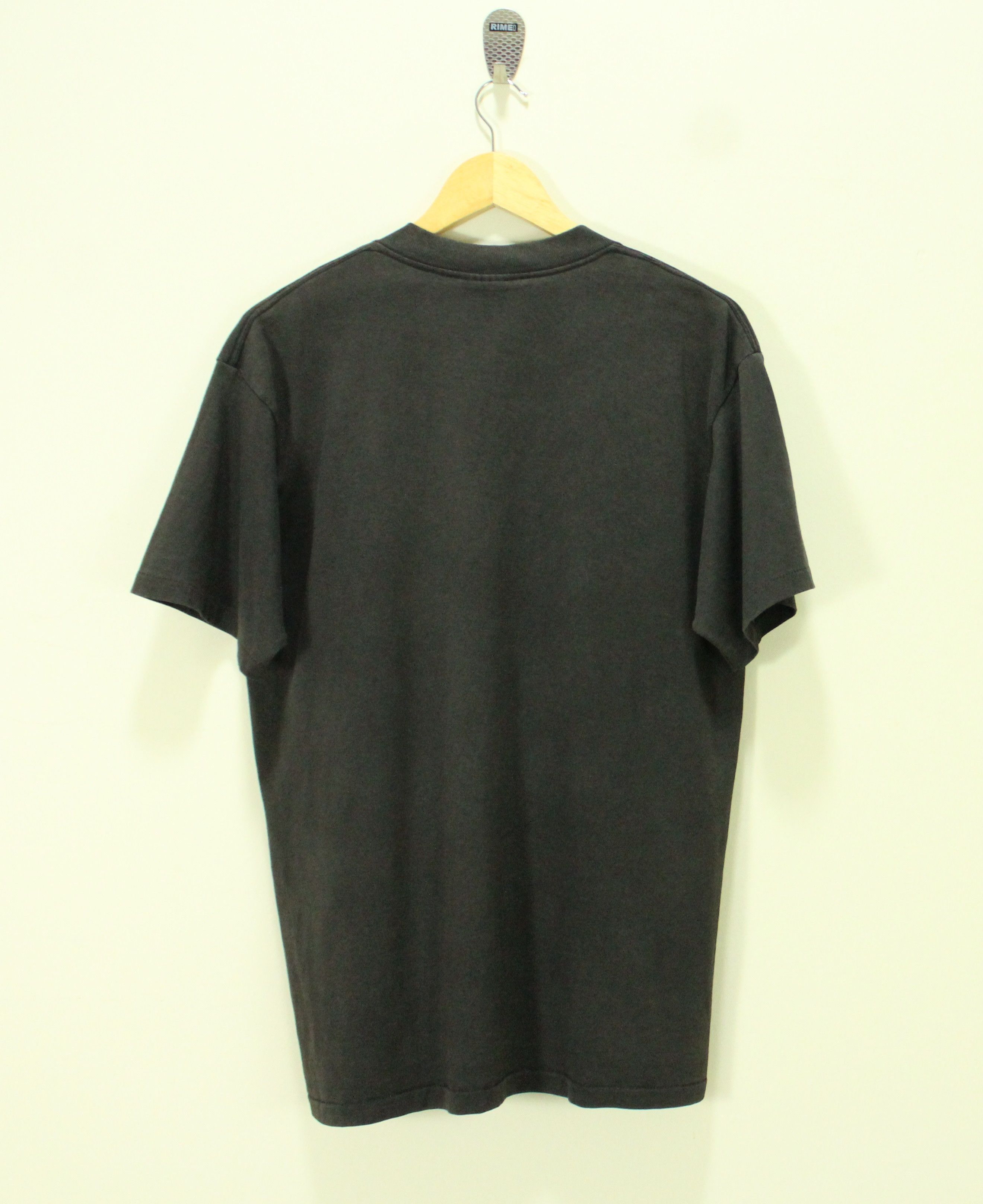 Vintage Vintage 80s 90s DRUNK T Shirt Drunken Beer Faded Black Size US XL / EU 56 / 4 - 2 Thumbnail