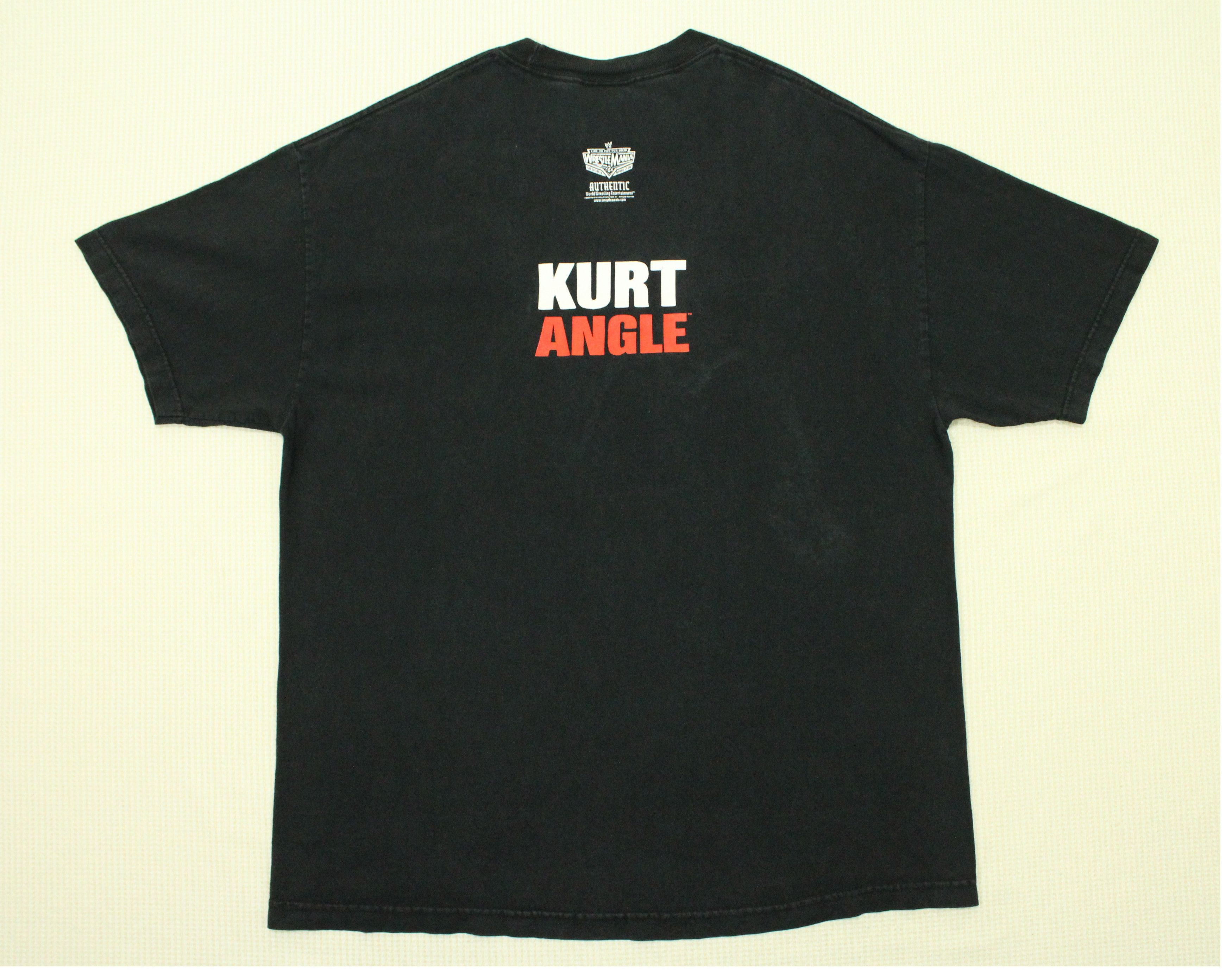 Vintage × WWE × WWF Vintage KURT ANGLE T Shirt Wrestle Mania YOU SUCK Size US XL / EU 56 / 4 - 6 Thumbnail