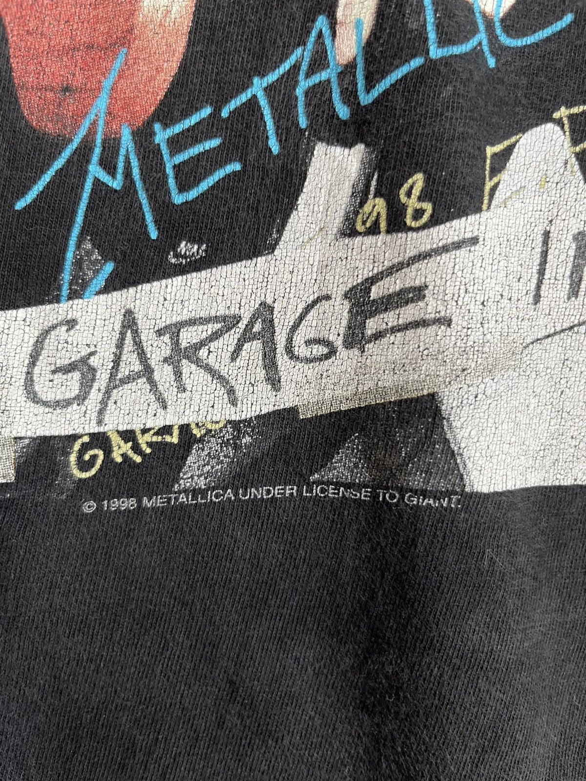 Vintage Metallica ft25 Size US XL / EU 56 / 4 - 3 Thumbnail