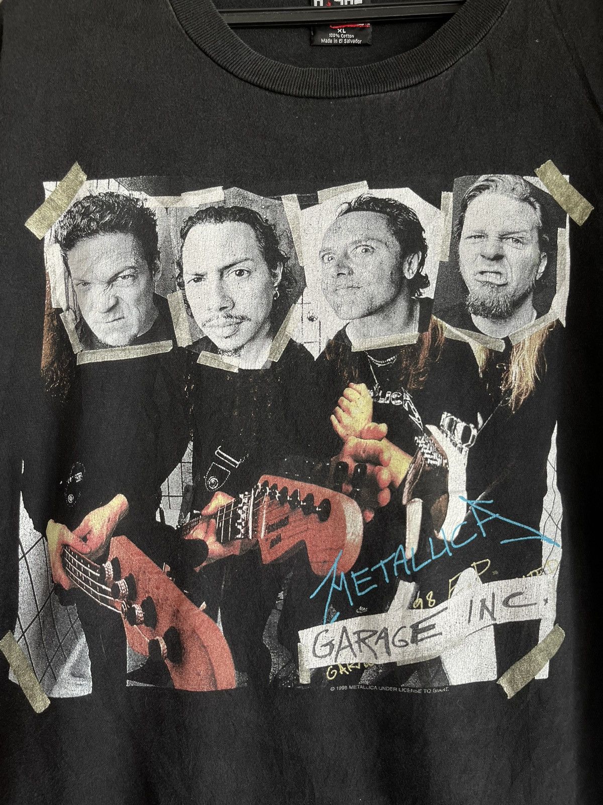Vintage Metallica ft25 Size US XL / EU 56 / 4 - 2 Thumbnail