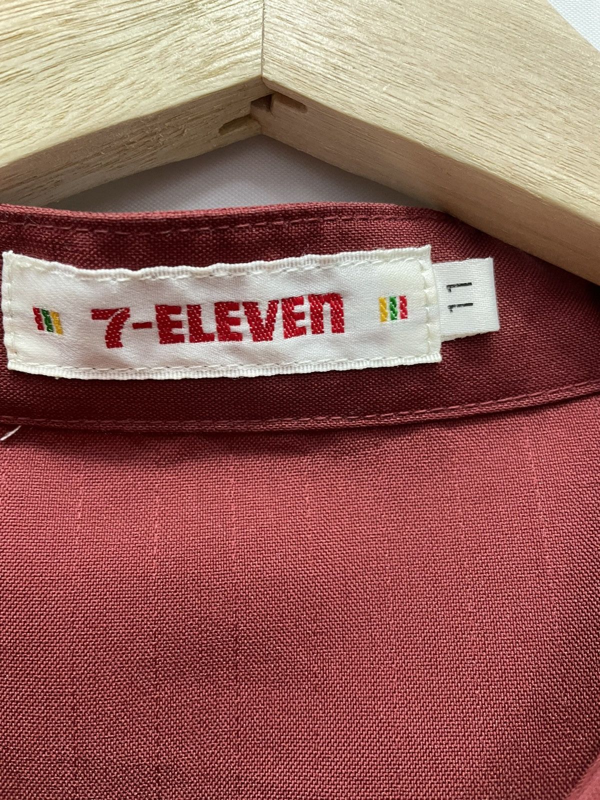 Vintage Vintage 7 Eleven 7e Japanese Worker Zipped Shirt Size US S / EU 44-46 / 1 - 6 Thumbnail