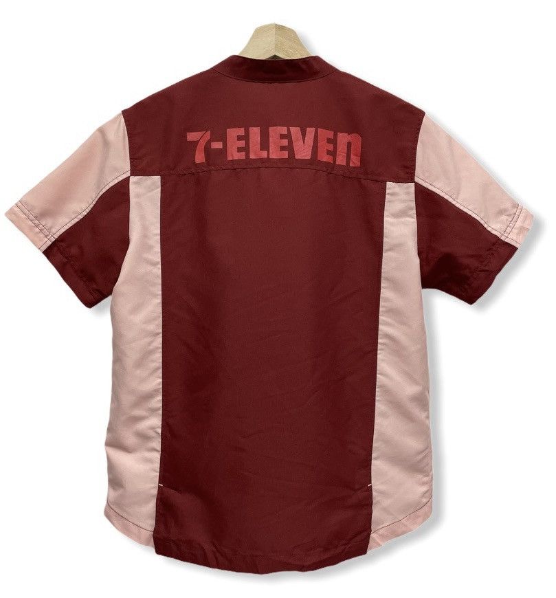 Vintage Vintage 7 Eleven 7e Japanese Worker Zipped Shirt Size US S / EU 44-46 / 1 - 3 Thumbnail