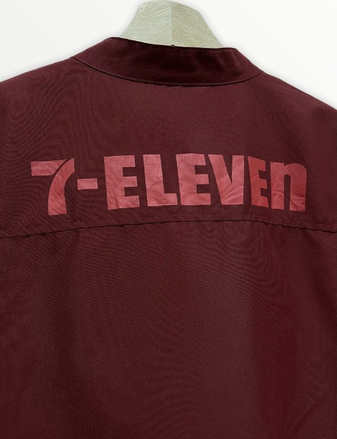 Vintage Vintage 7 Eleven 7e Japanese Worker Zipped Shirt Size US S / EU 44-46 / 1 - 4 Thumbnail