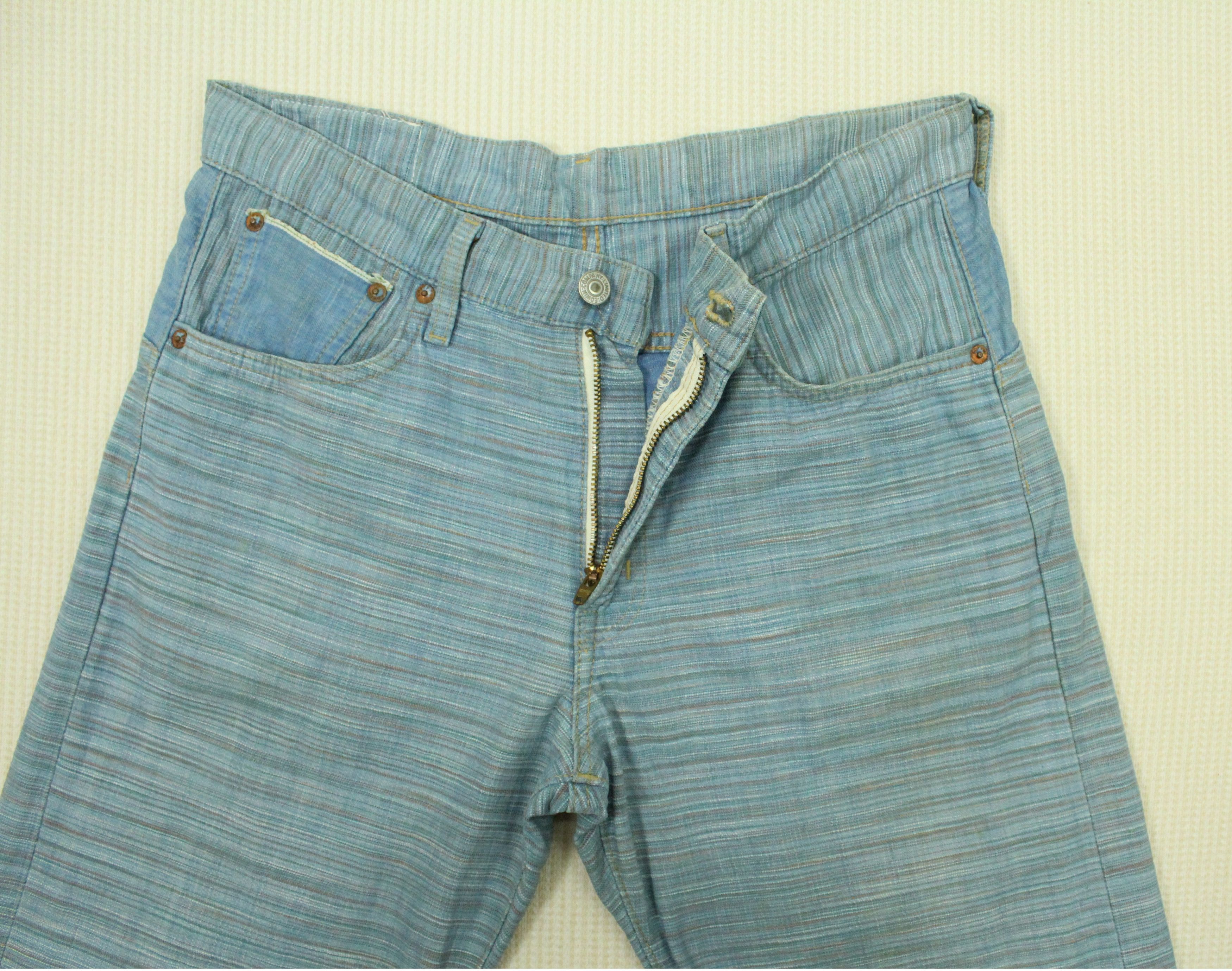 Edwin EDWIN Pants Woven Motif Selvedge Size US 31 - 6 Thumbnail
