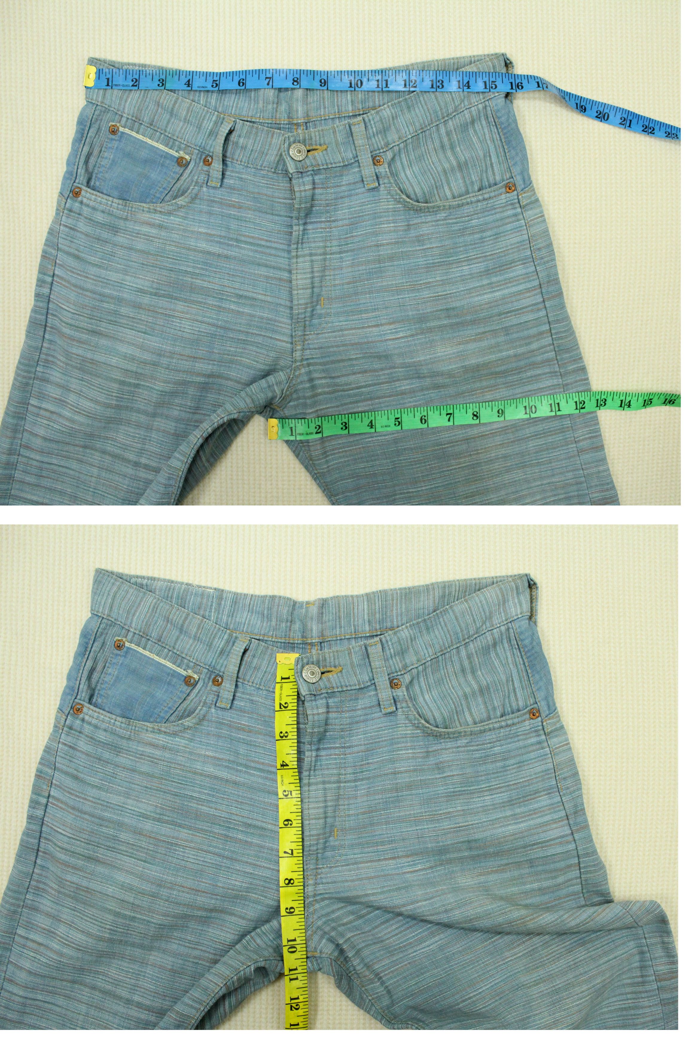 Edwin EDWIN Pants Woven Motif Selvedge Size US 31 - 14 Thumbnail