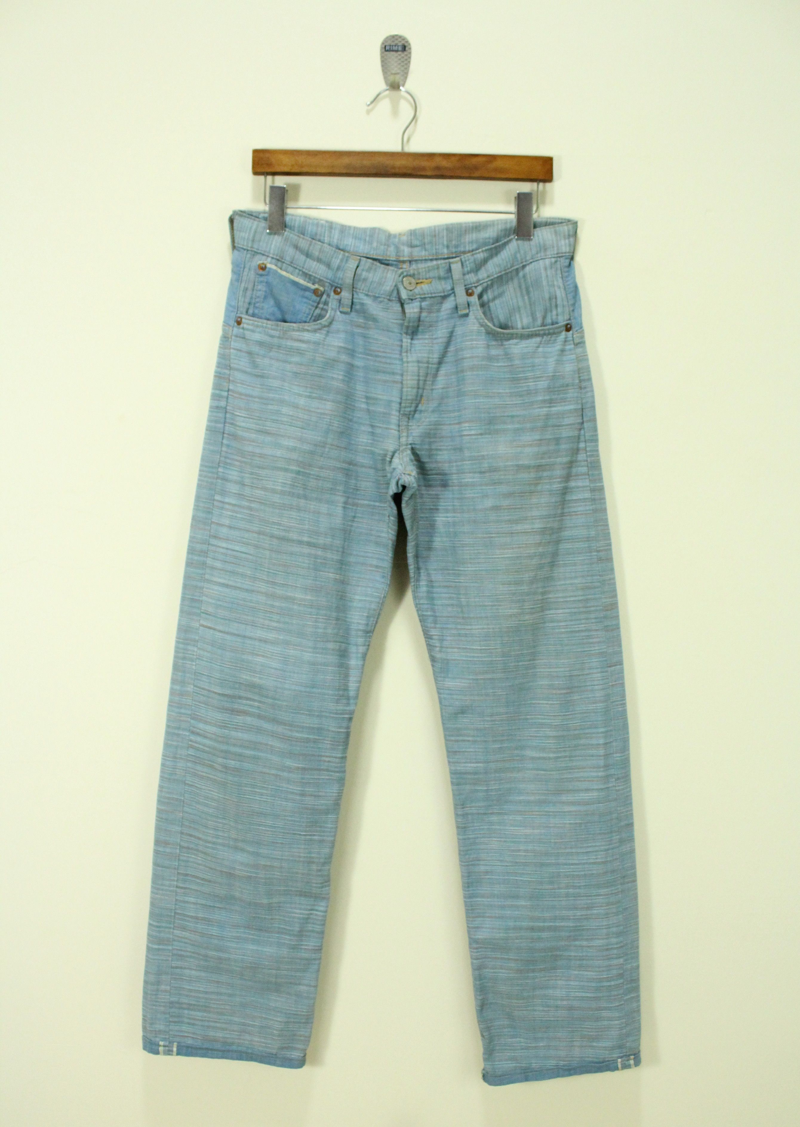 Edwin EDWIN Pants Woven Motif Selvedge Size US 31 - 2 Thumbnail