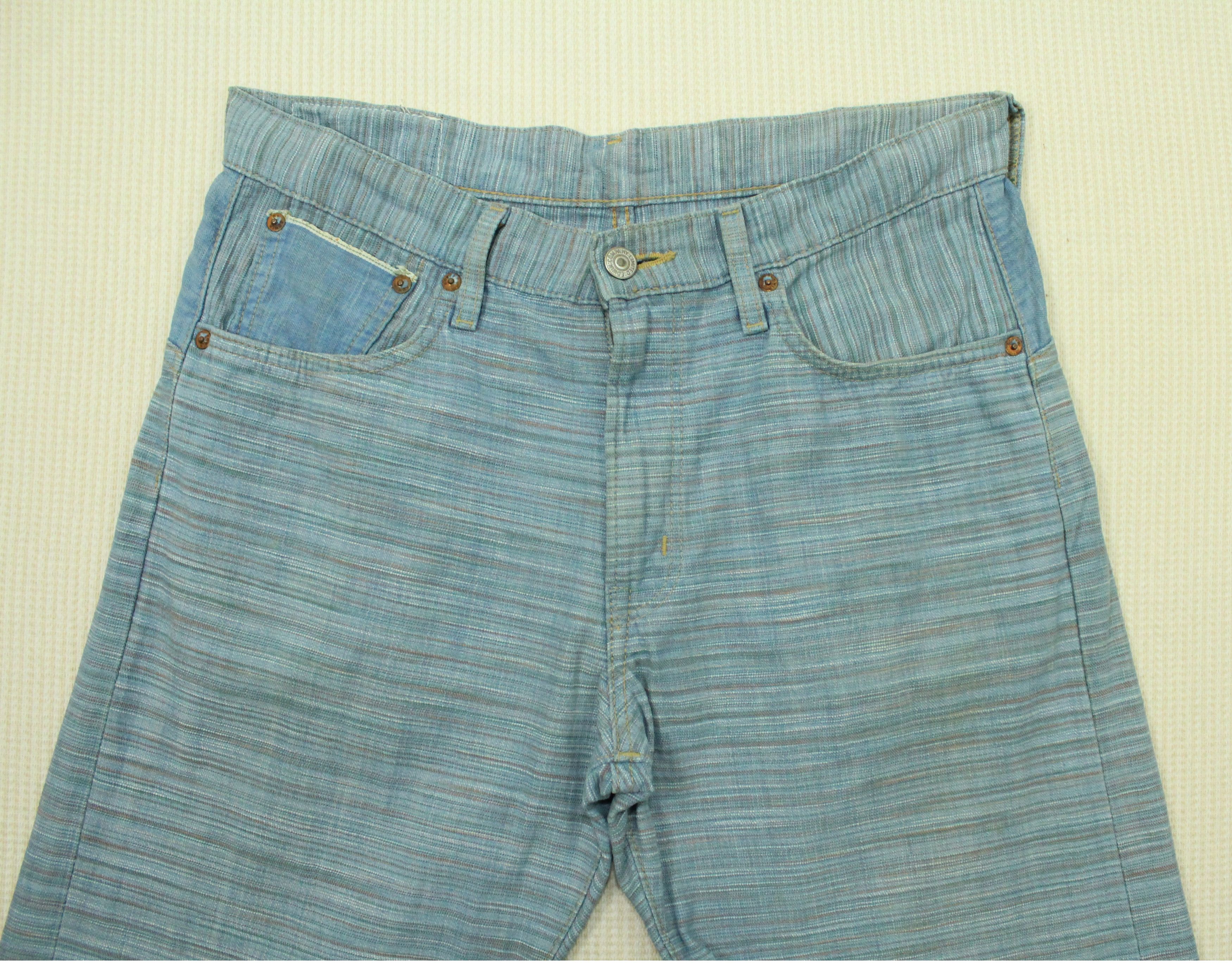 Edwin EDWIN Pants Woven Motif Selvedge Size US 31 - 5 Thumbnail