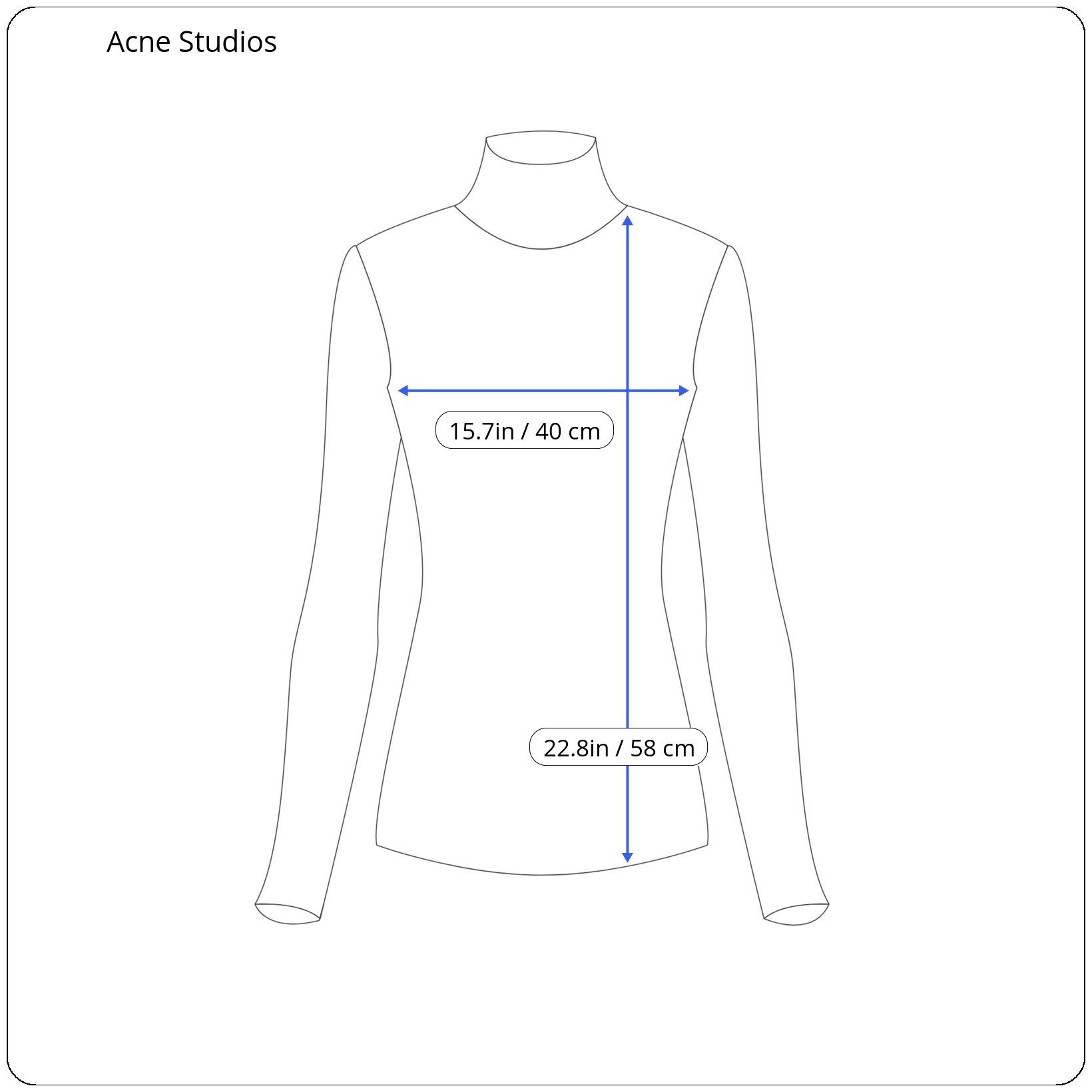Acne Studios ⚡️QUICK SALE⚡️Acne Studios Turtle Neck Long Sleeve T-Shirt Size XS / US 0-2 / IT 36-38 - 8 Thumbnail