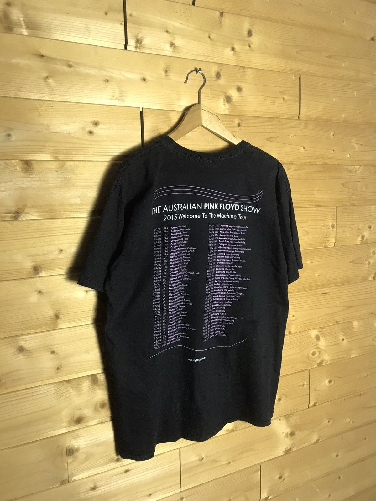 Vintage Pink Floyd 2015 tour t-shirt Size US XL / EU 56 / 4 - 8 Thumbnail