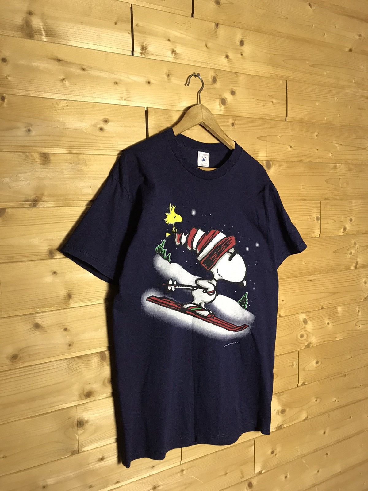 Vintage Vintage Snoopy Peanuts made in USA t-shirt Size US L / EU 52-54 / 3 - 4 Thumbnail
