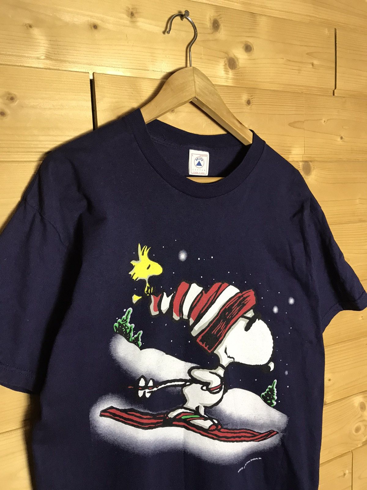 Vintage Vintage Snoopy Peanuts made in USA t-shirt Size US L / EU 52-54 / 3 - 2 Thumbnail