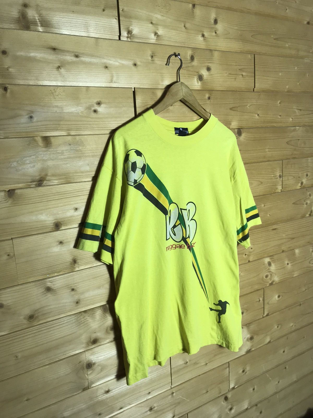 Vintage 1998 Vintage 90s Reggae Boyz single stitch t-shirt Size US XL / EU 56 / 4 - 2 Thumbnail