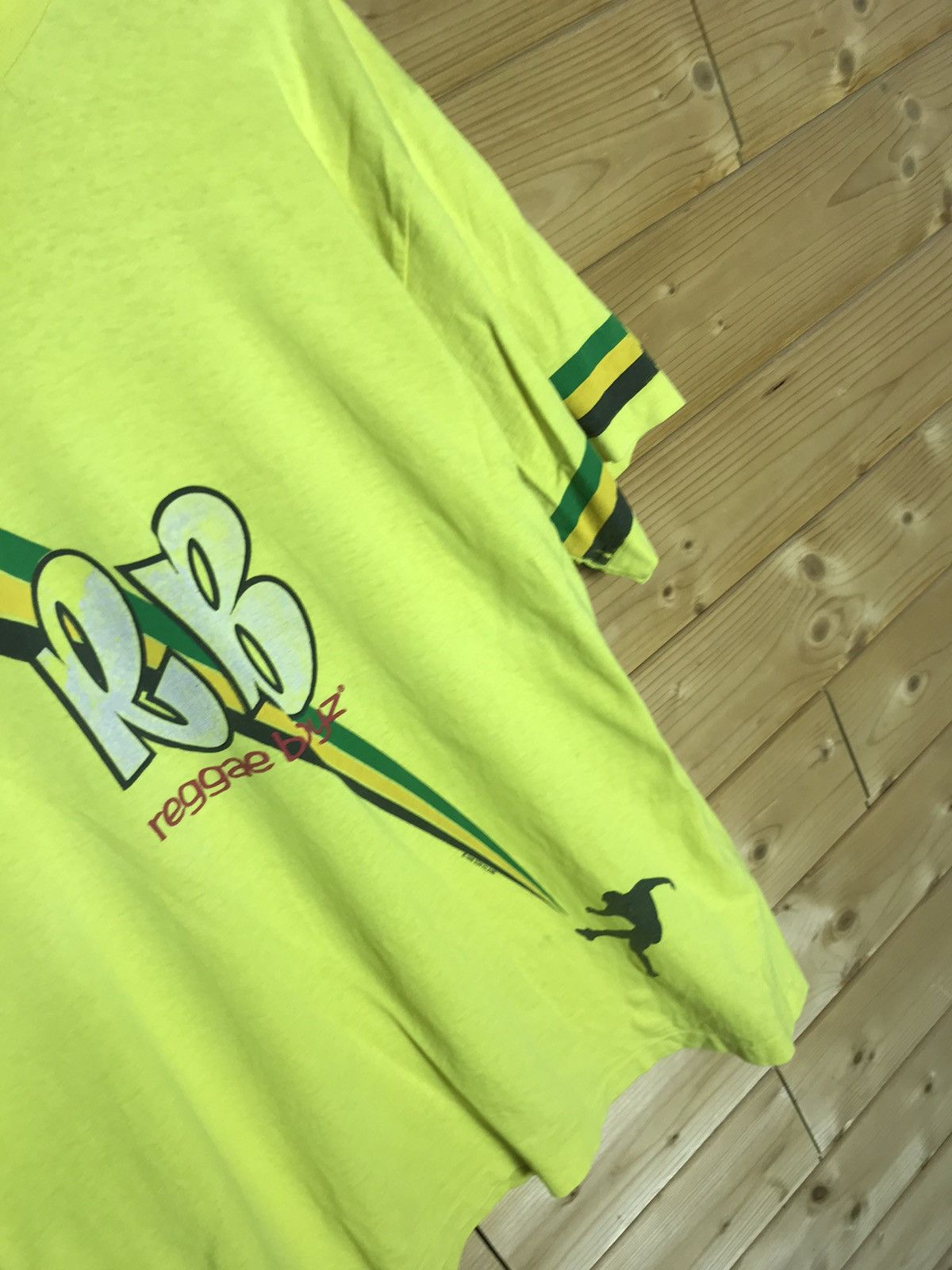 Vintage 1998 Vintage 90s Reggae Boyz single stitch t-shirt Size US XL / EU 56 / 4 - 3 Thumbnail