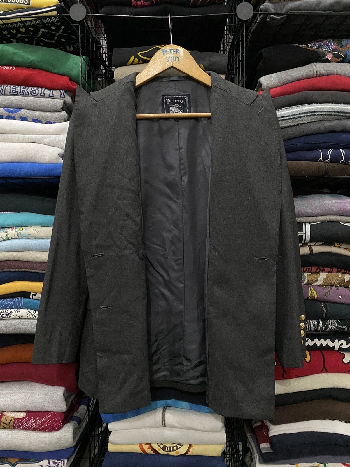 Burberry × Vintage VINTAGE BURBERRYS DOUBLE BREAST JACKET Size US S / EU 44-46 / 1 - 6 Thumbnail