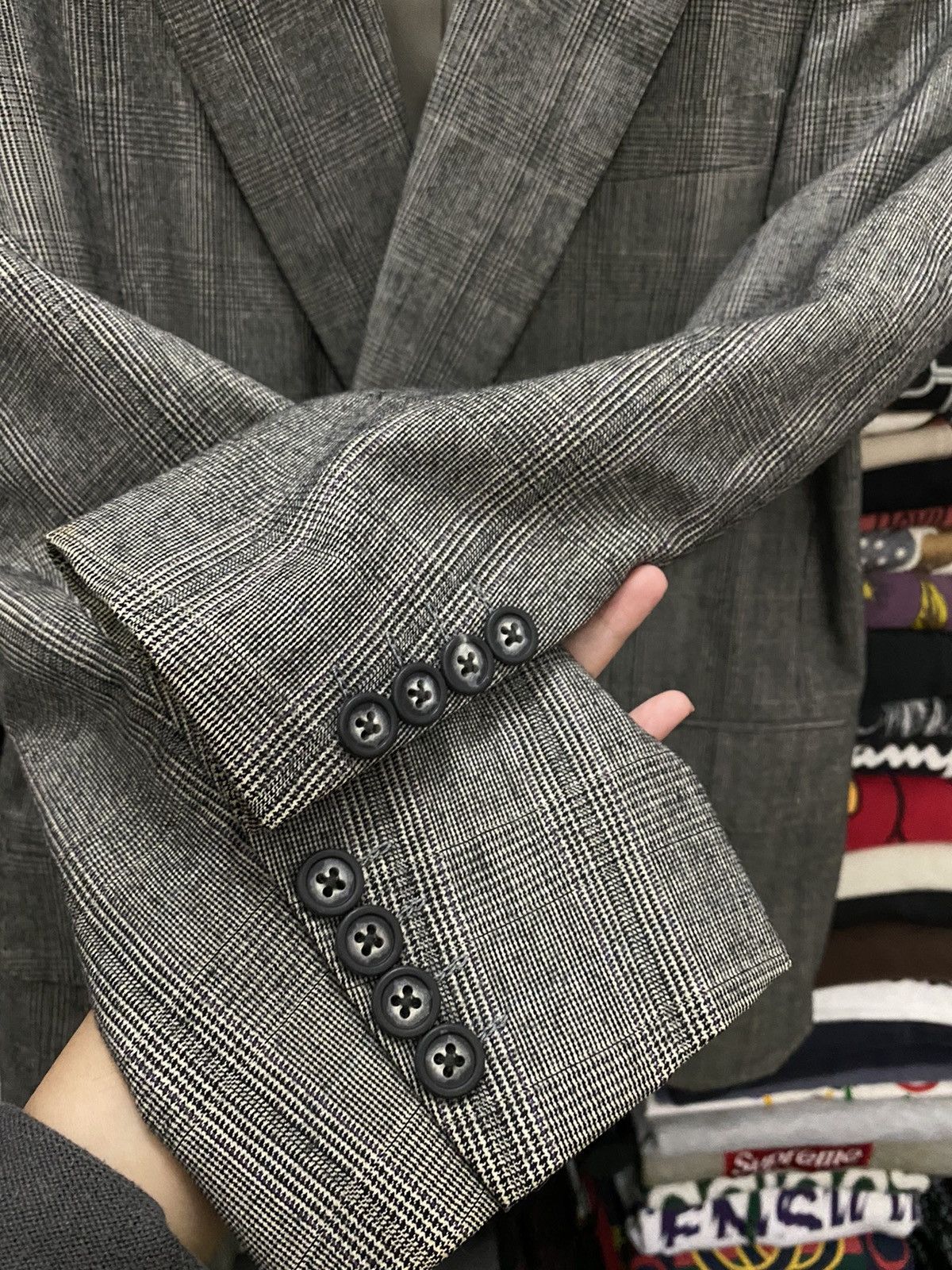 Burberry VINTAGE BURBERRYS WOOL HERITAGE BLAZER Size US M / EU 48-50 / 2 - 8 Thumbnail
