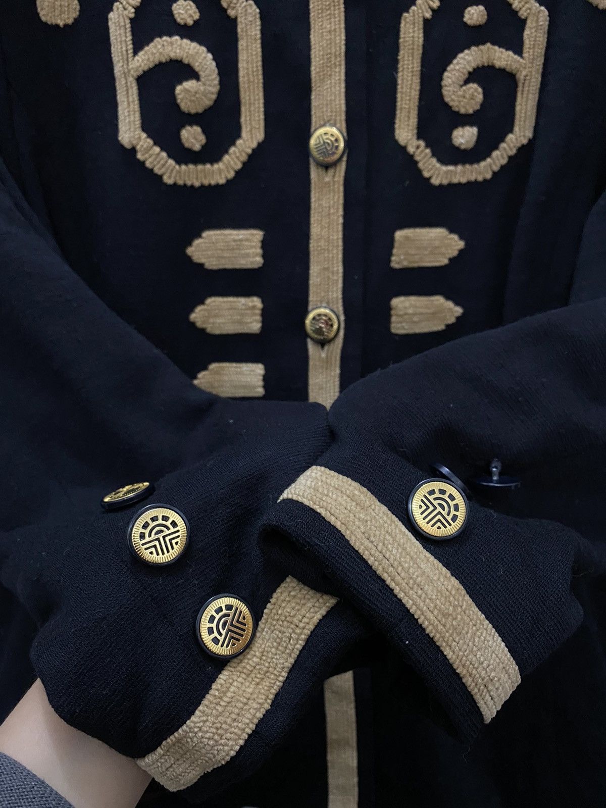 Designer × Louis Feraud × Vintage VINTAGE LOUIS FERAUD WEST GERMANY EGYPT DESIGN JACKET Size US M / EU 48-50 / 2 - 8 Thumbnail