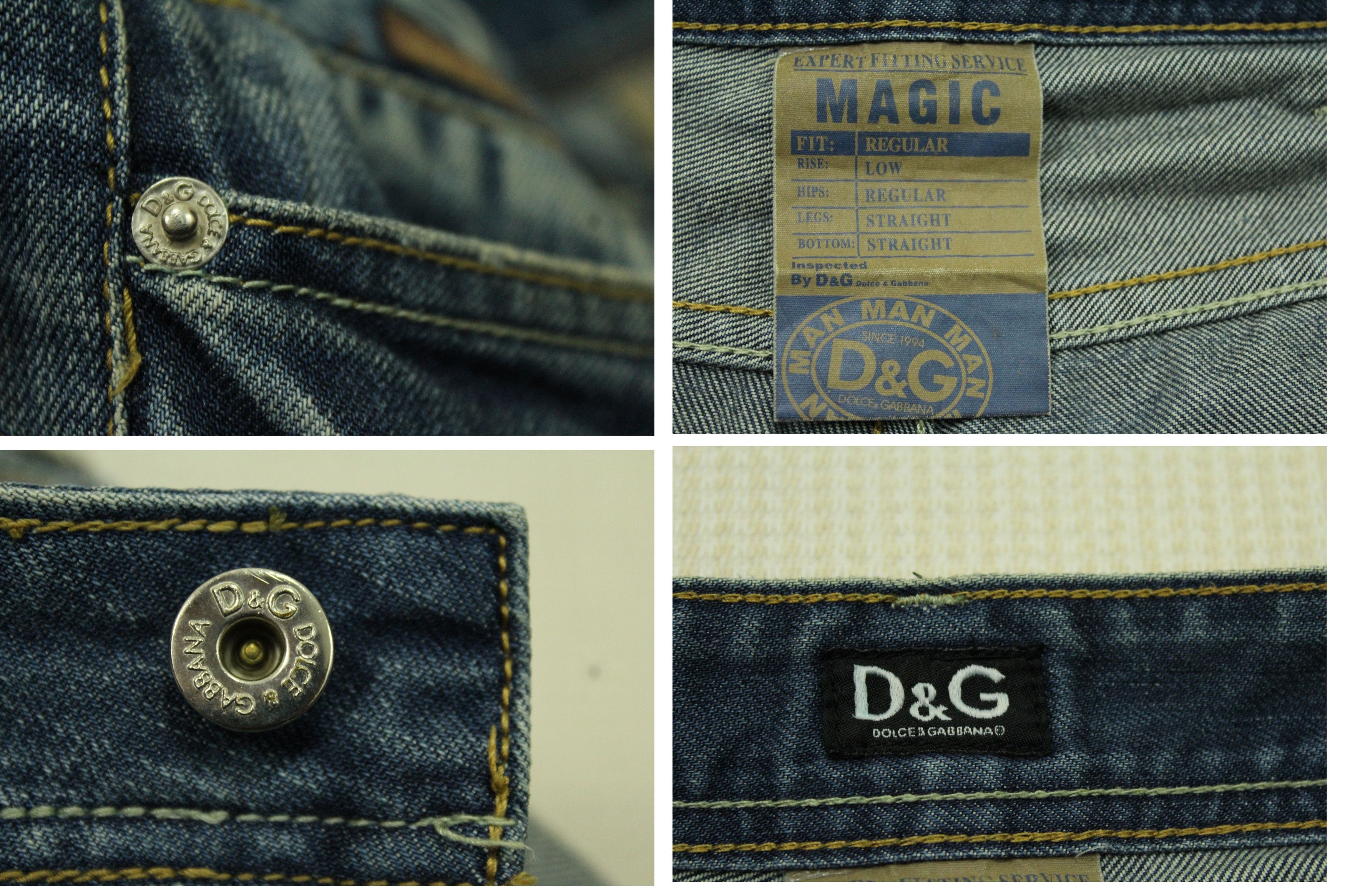 Dolce & Gabbana Dolce & Gabbana Denim Jeans Pants Painter Jeans Size US 31 - 9 Thumbnail