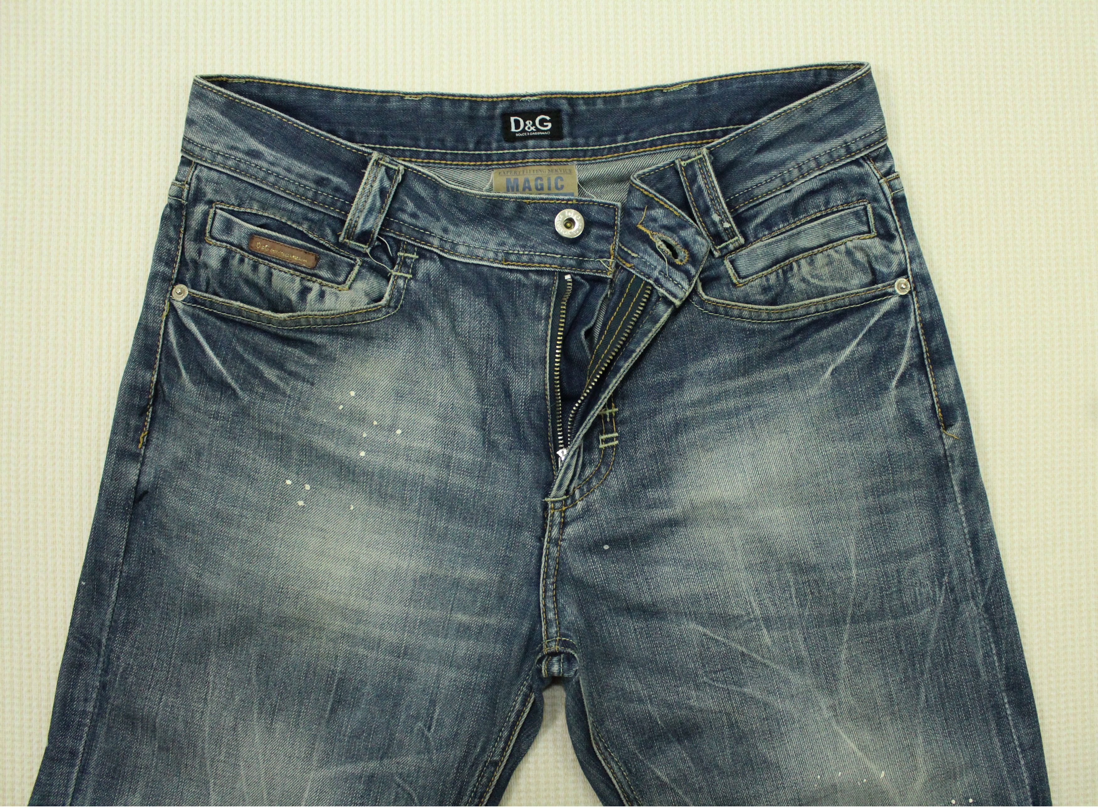 Dolce & Gabbana Dolce & Gabbana Denim Jeans Pants Painter Jeans Size US 31 - 3 Thumbnail