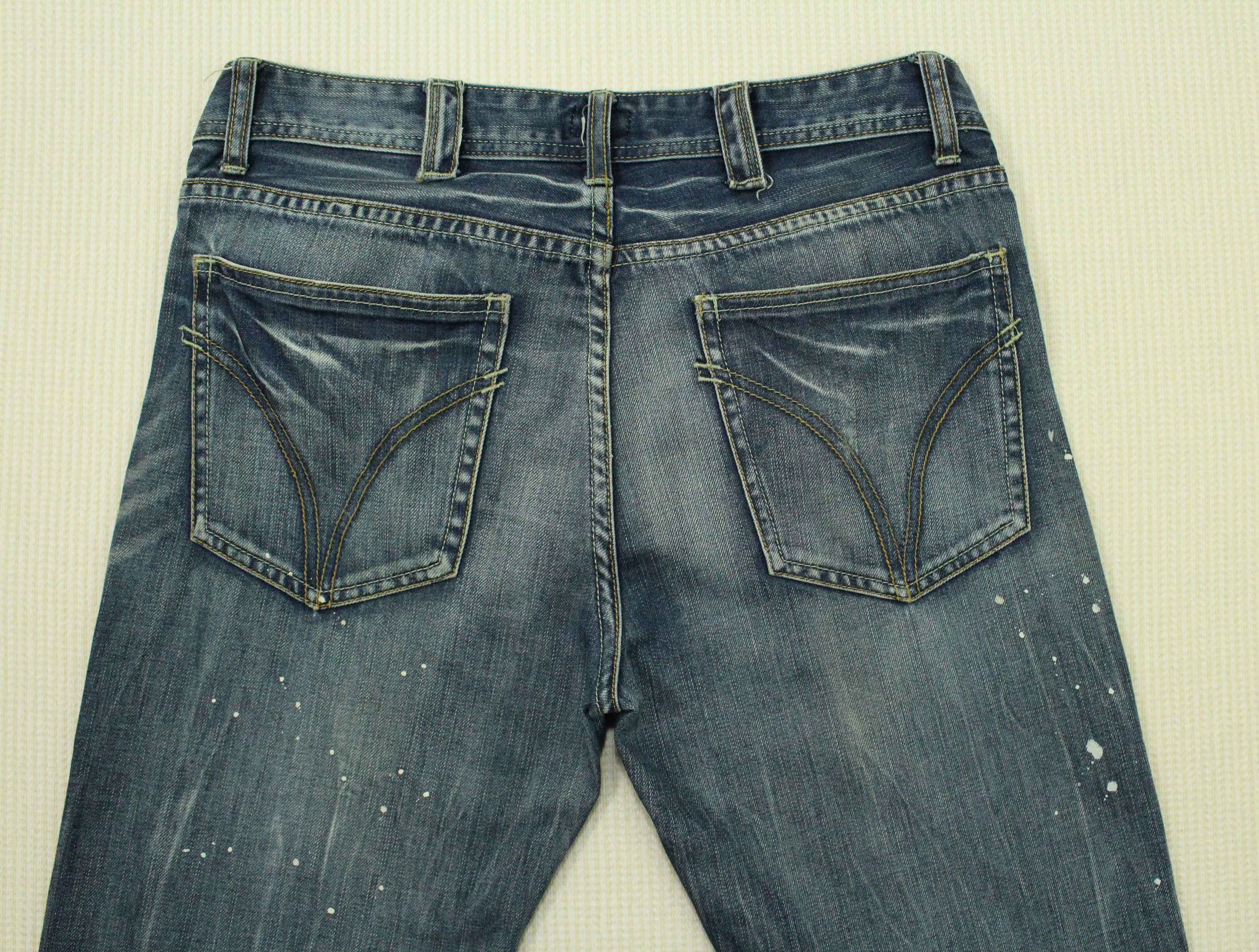 Dolce & Gabbana Dolce & Gabbana Denim Jeans Pants Painter Jeans Size US 31 - 6 Thumbnail