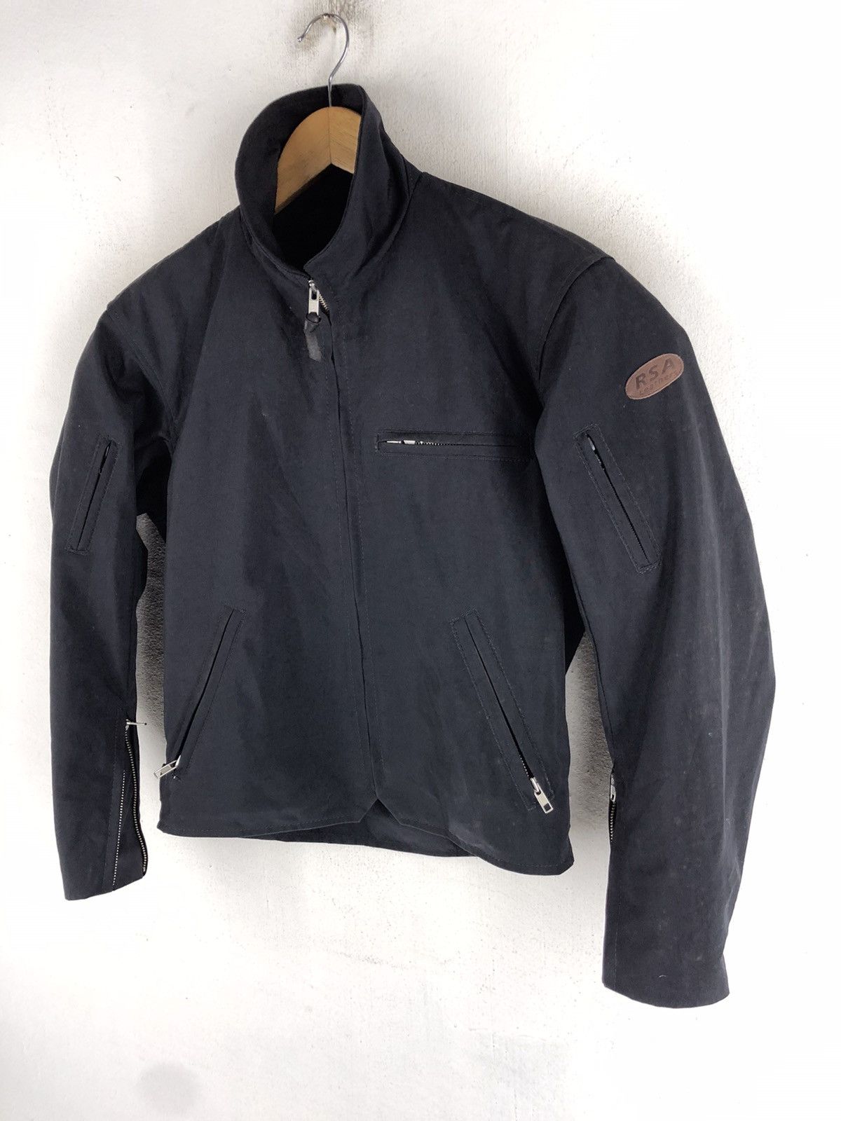 Japanese Brand 🔥RARE JAPANESE RACING RSA LEATHER KEYLAR MOTO JACKET Size US S / EU 44-46 / 1 - 4 Thumbnail
